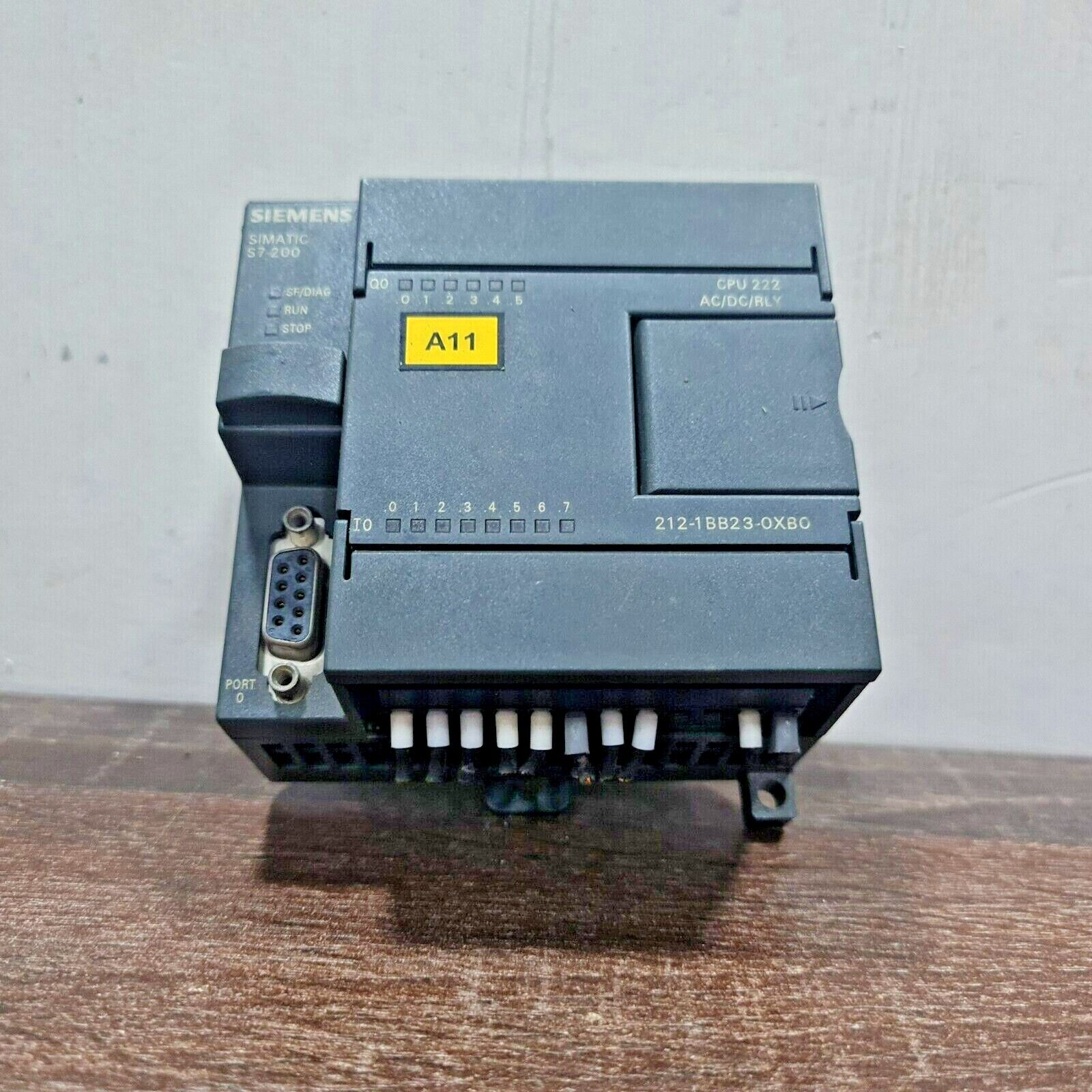 SIEMENS 6ES7212-1BB23-0XB0 SIMATIC S7-200 CPU 222 COMPACT PLC