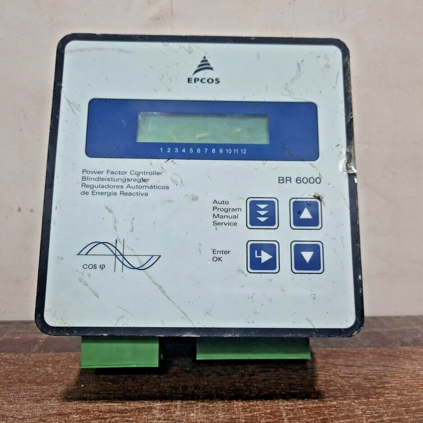 EPCOS B44066-R6012-R230 BR6000-R12 POWER FACTOR CONTROLLER