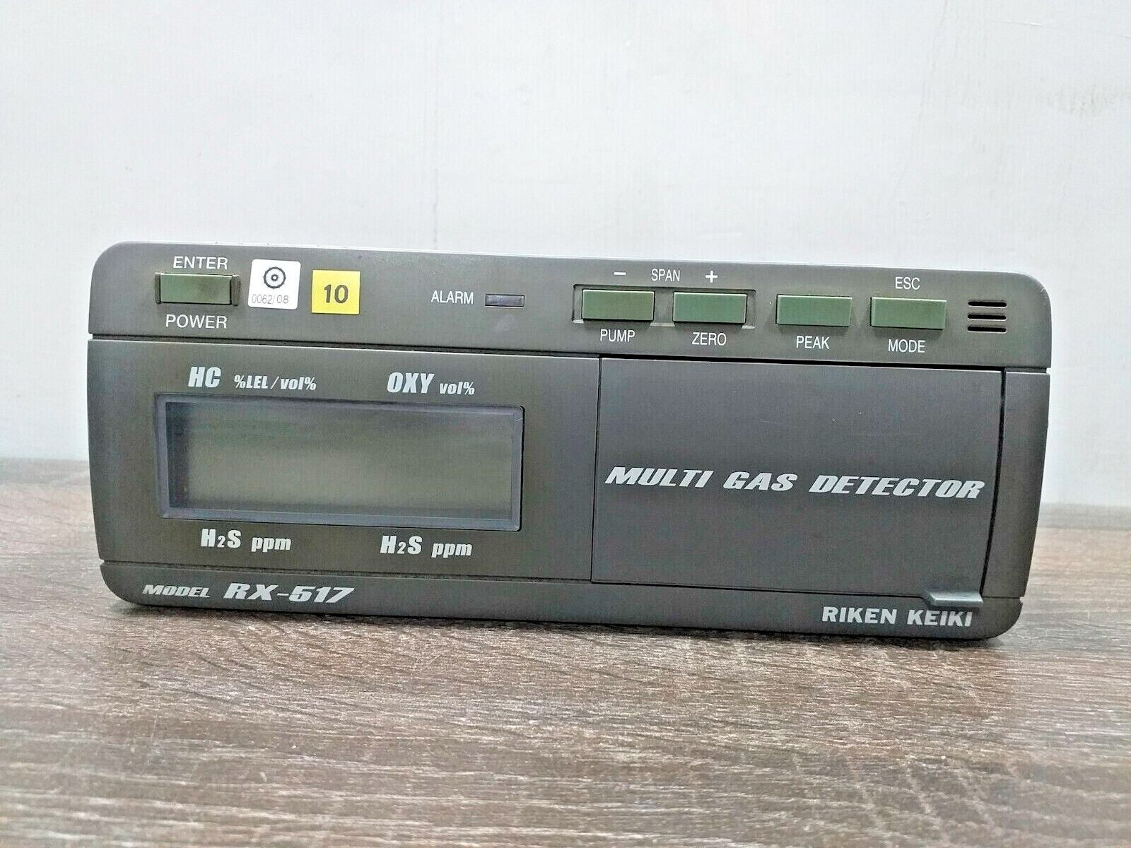 RIKEN KEIKI RX-517 MULTI GAS DETECTOR