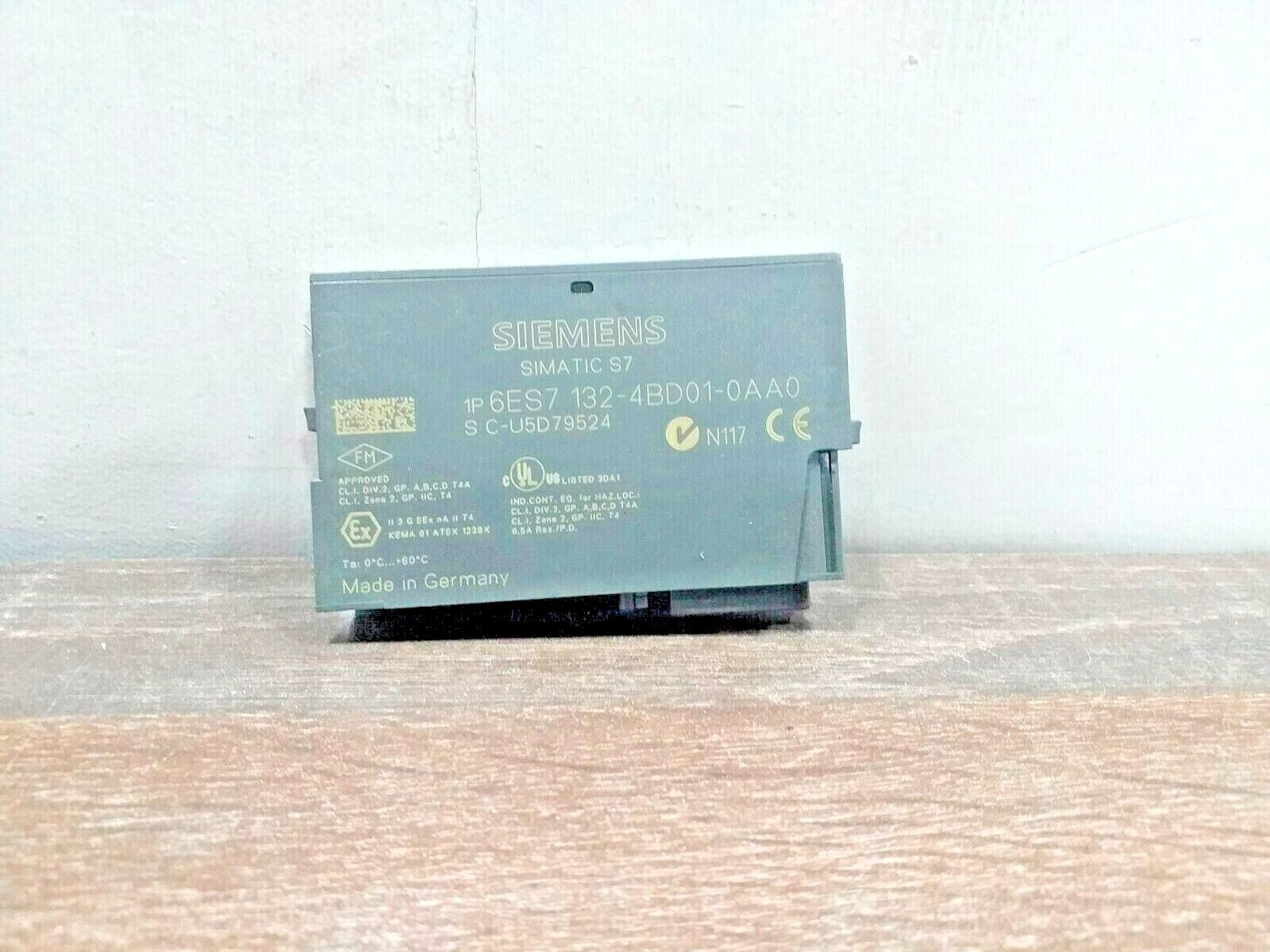 SIEMENS 6ES7132-4BD01-0AA0 SIMATIC DP OUTPUT MODULE