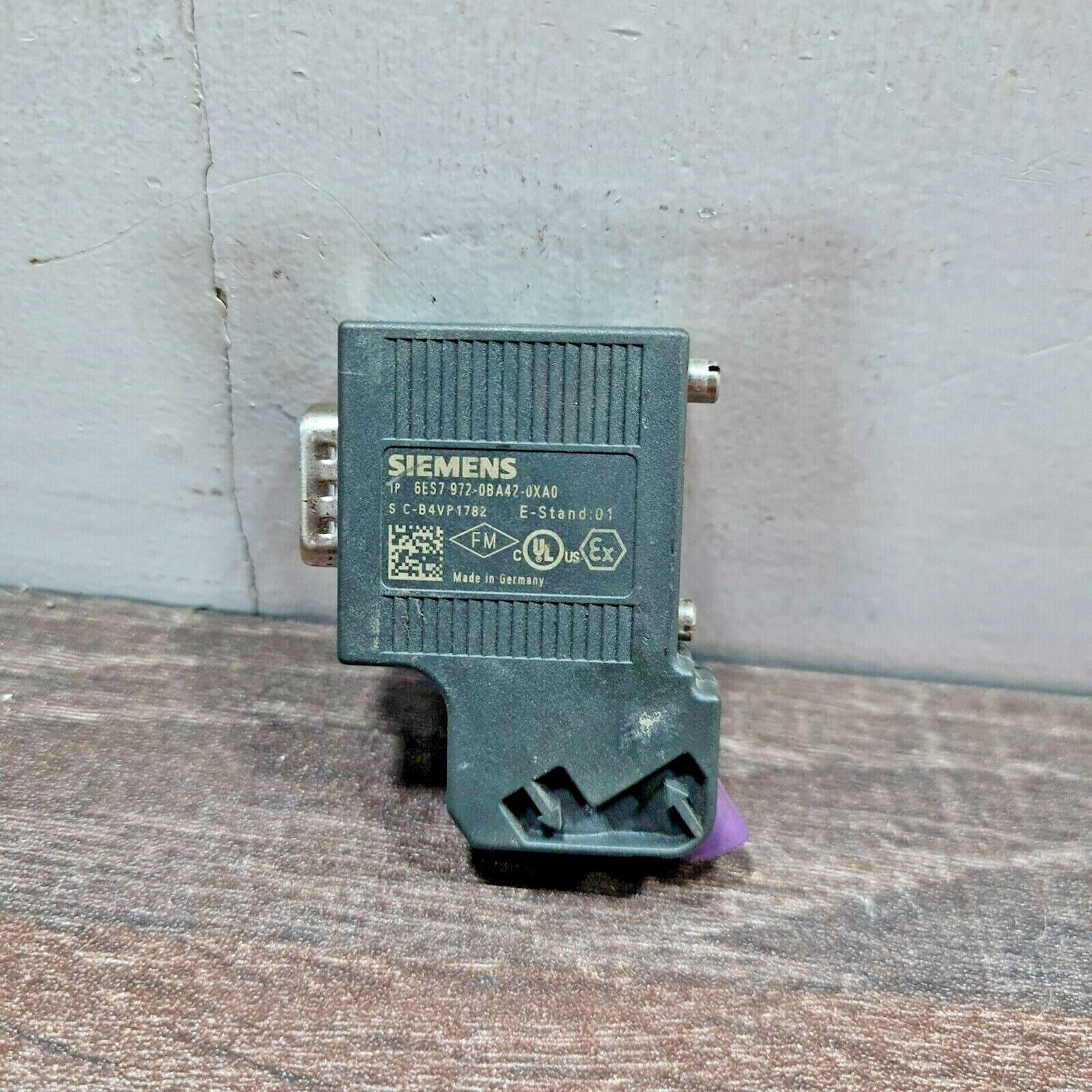 SIEMENS 6ES7972-0BA42-0XA0 SIMATIC DP PLUG CONNECTOR FOR PROFIBUS