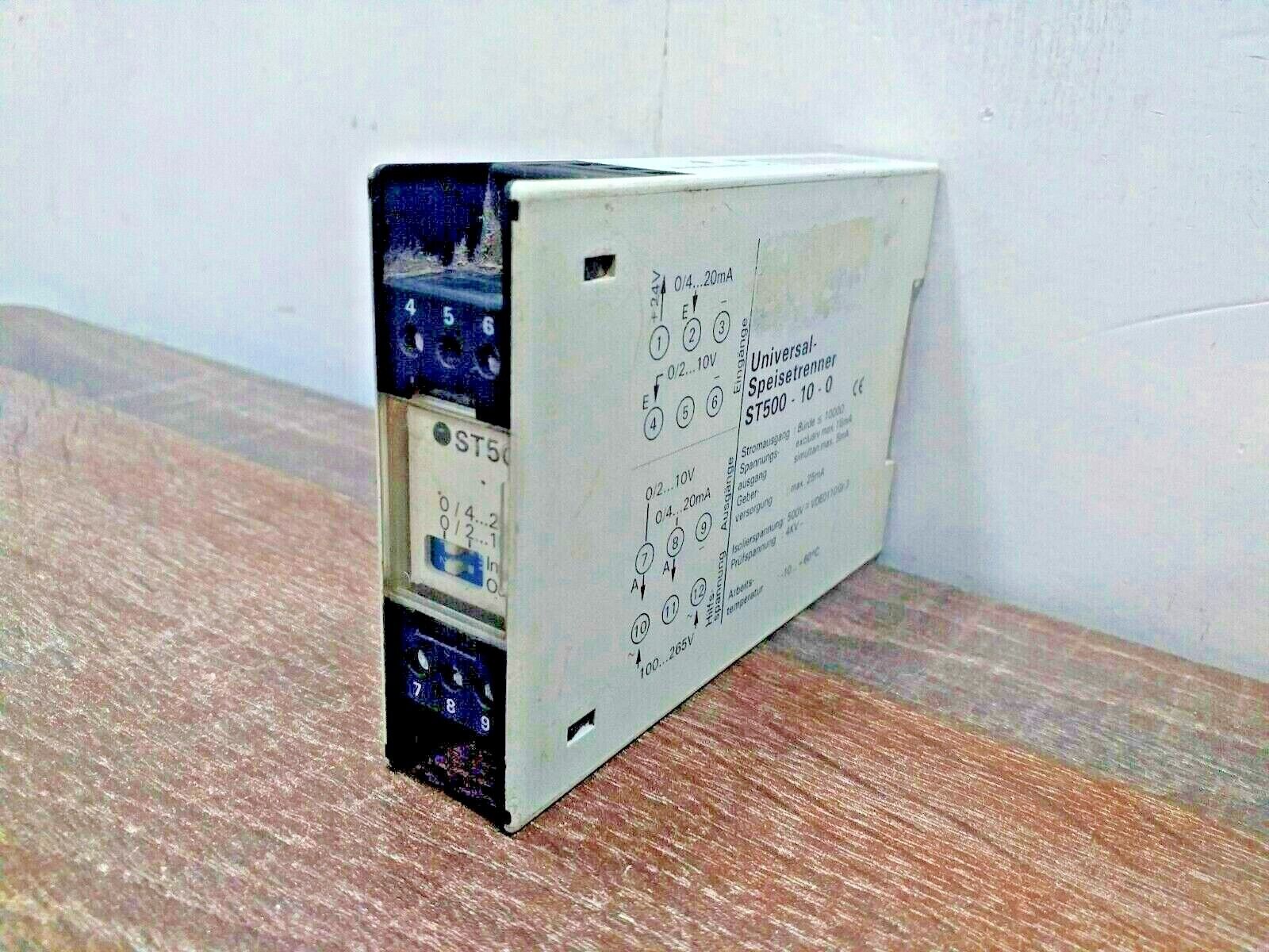 MARTENS ELEKTRONIK ST500-10-0 SIGNAL CONVERTER