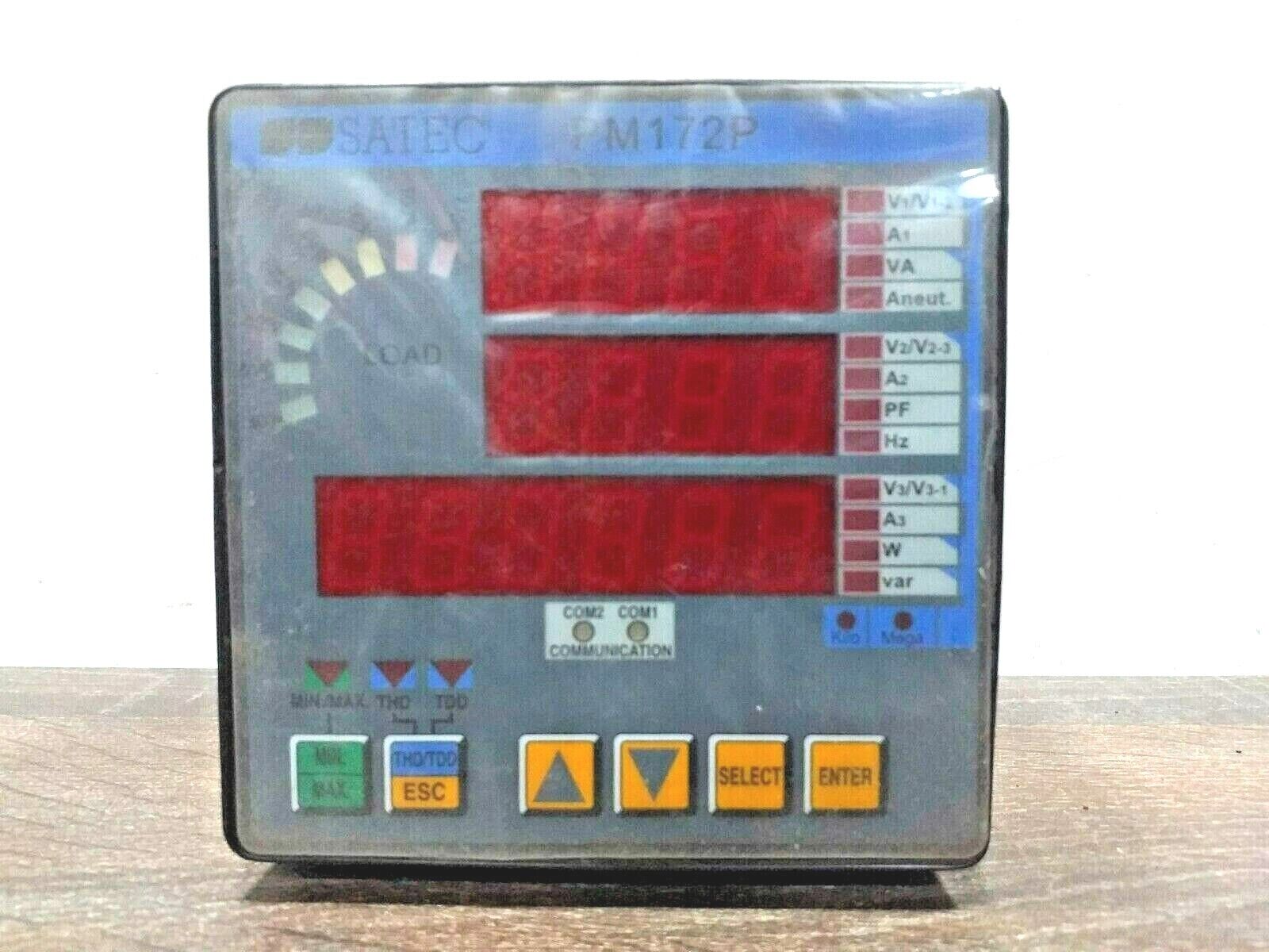 SATEC PM172P-N-U-60HZ-5-ACDC