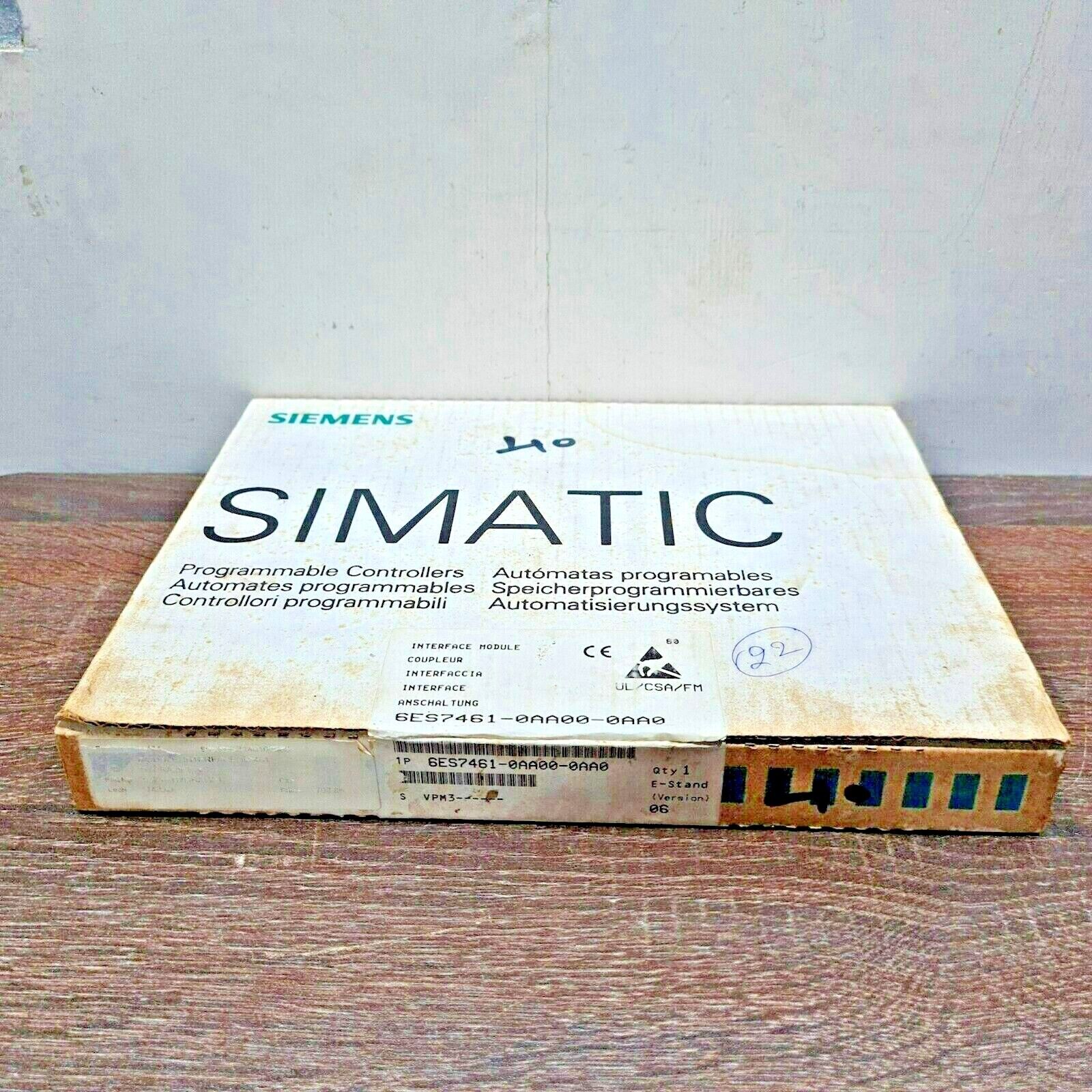 SIEMENS 6ES7461-0AA00-0AA0