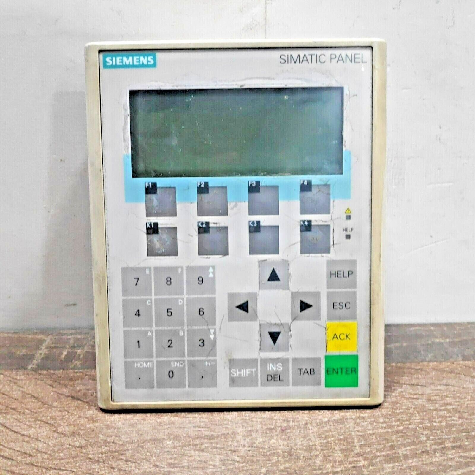 SIEMENS 6AV6641-0CA01-0AX0 OP77B