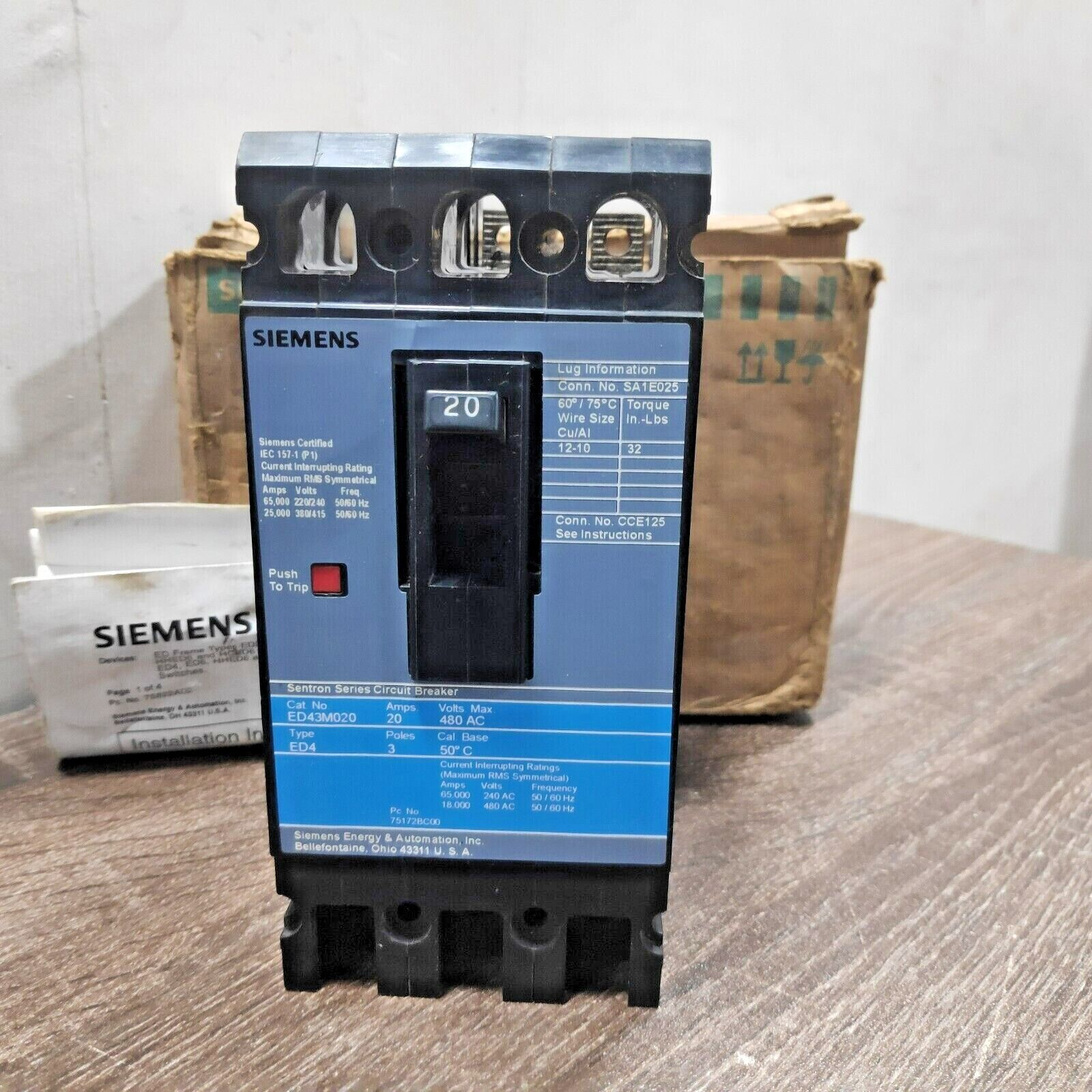 SIEMENS ED43M020