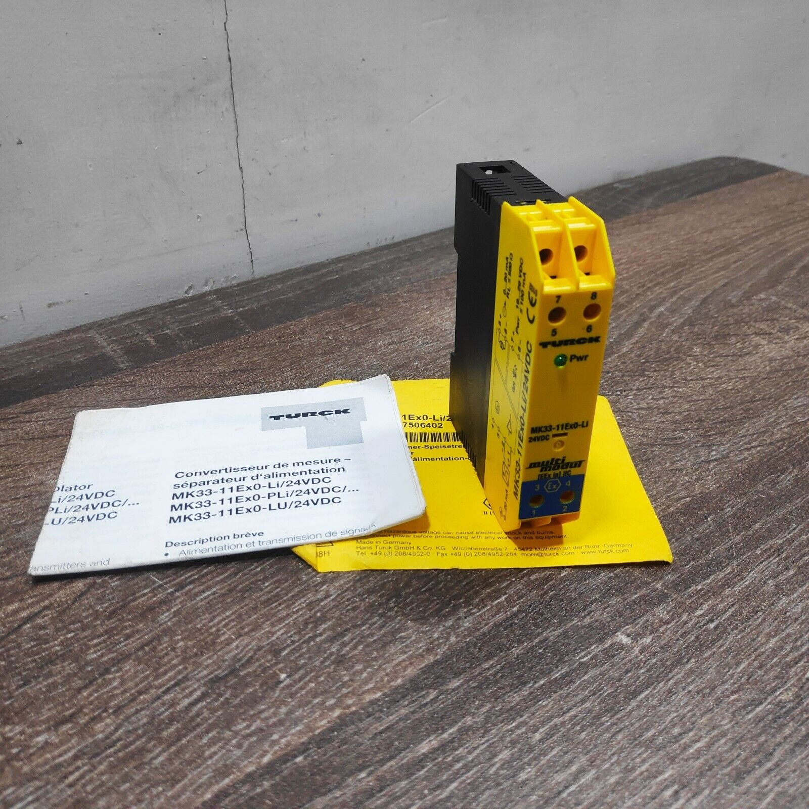 Turck Elektronik MK33-11EX0-LI/24VDC - Loop Isolator