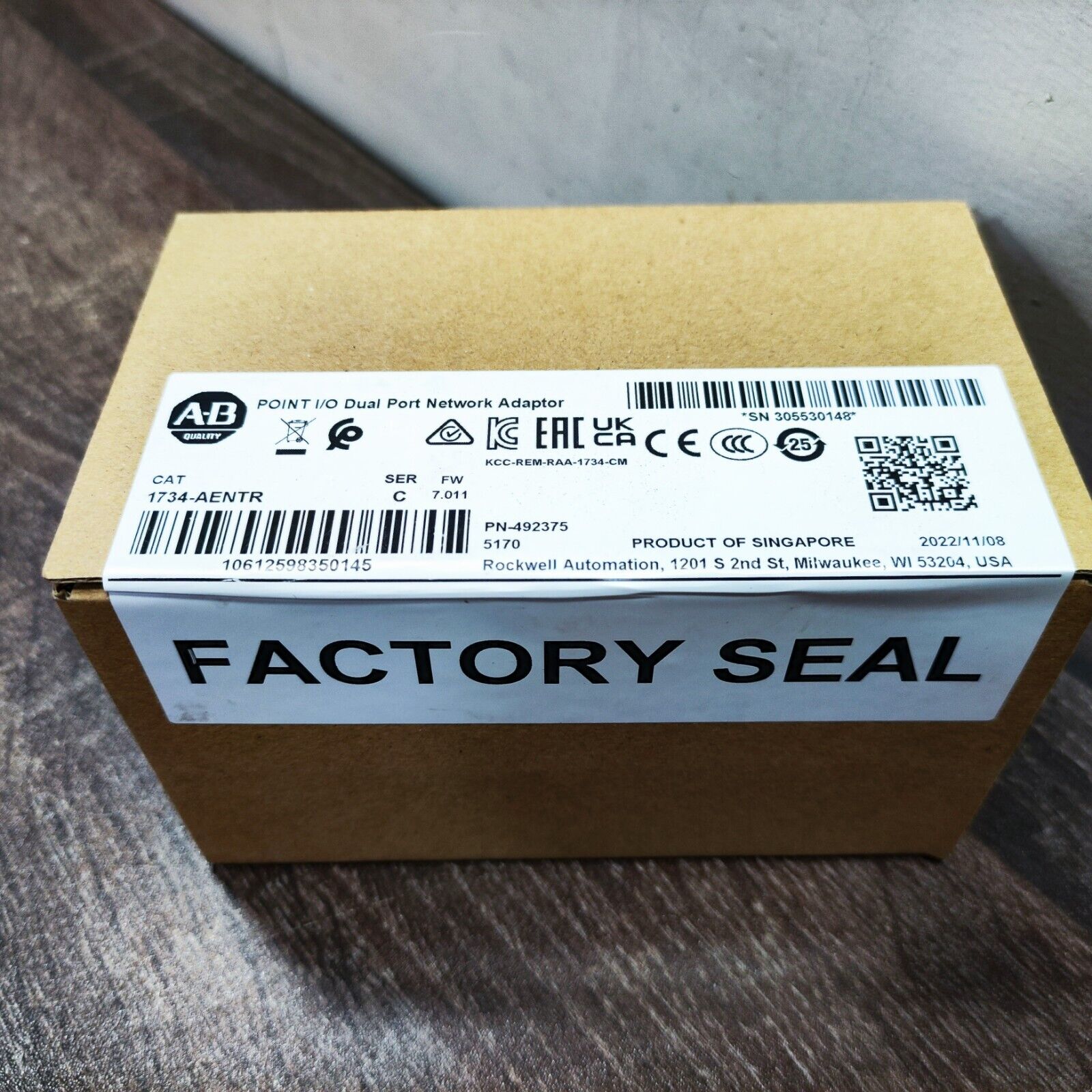 ALLEN BRADLEY 1734-AENTR SER.C