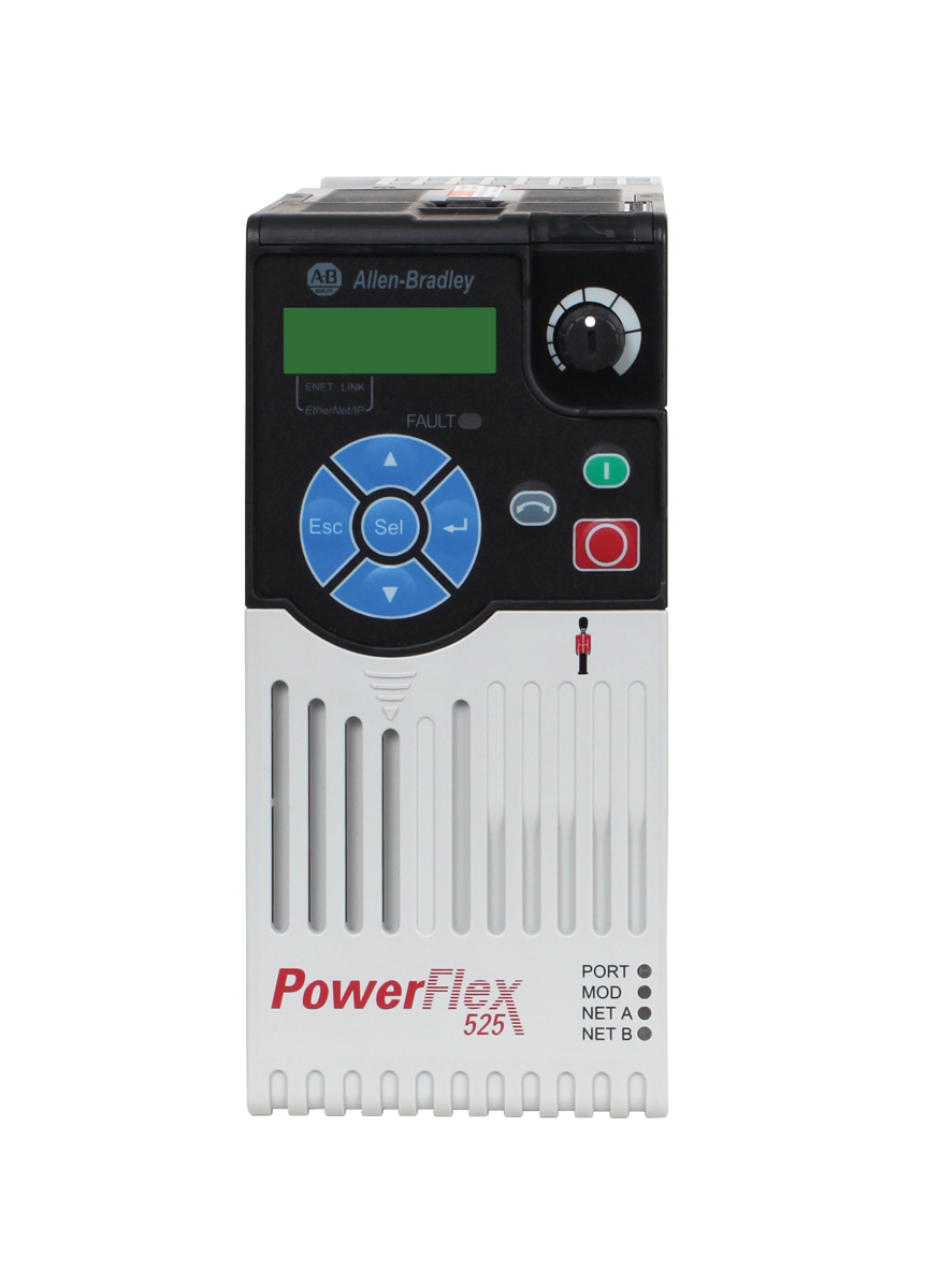 ALLEN BRADLEY 25B-D6P0N114 POWERFLEX 525 3HP AC DRIVE