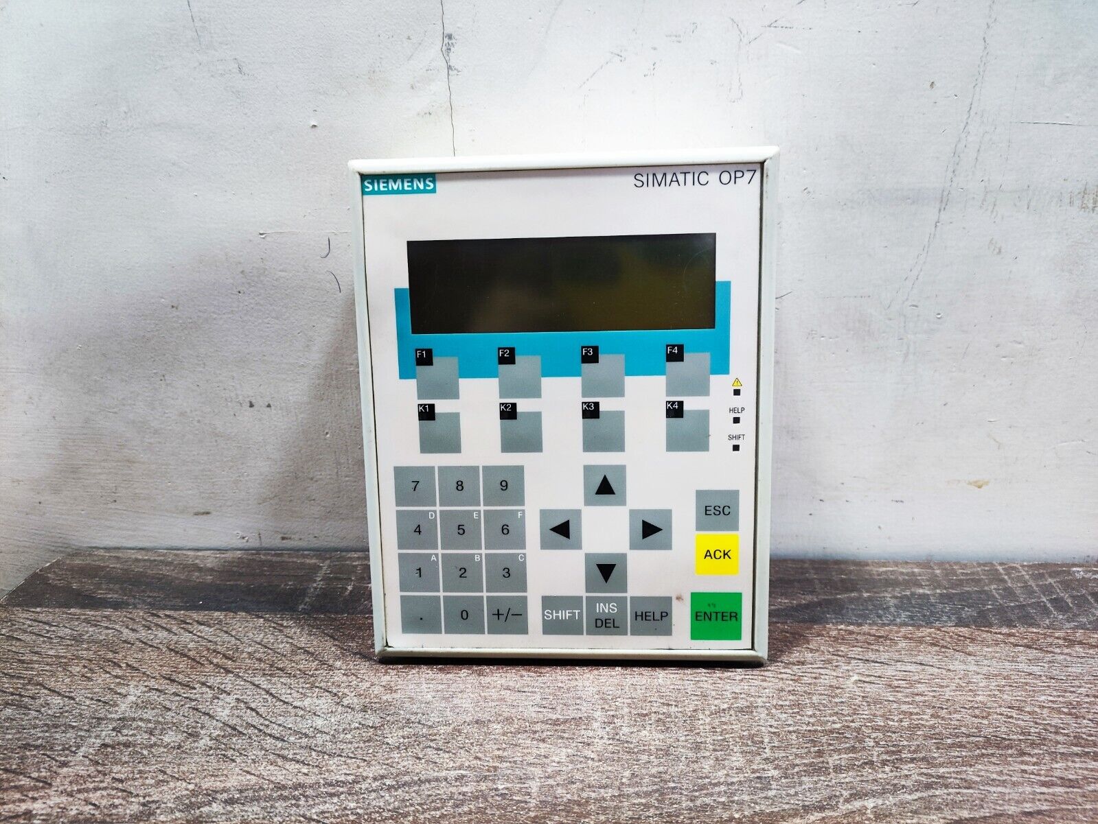 SIEMENS 6AV3607-1JC20-0AX1 OPERATOR INTERFACE