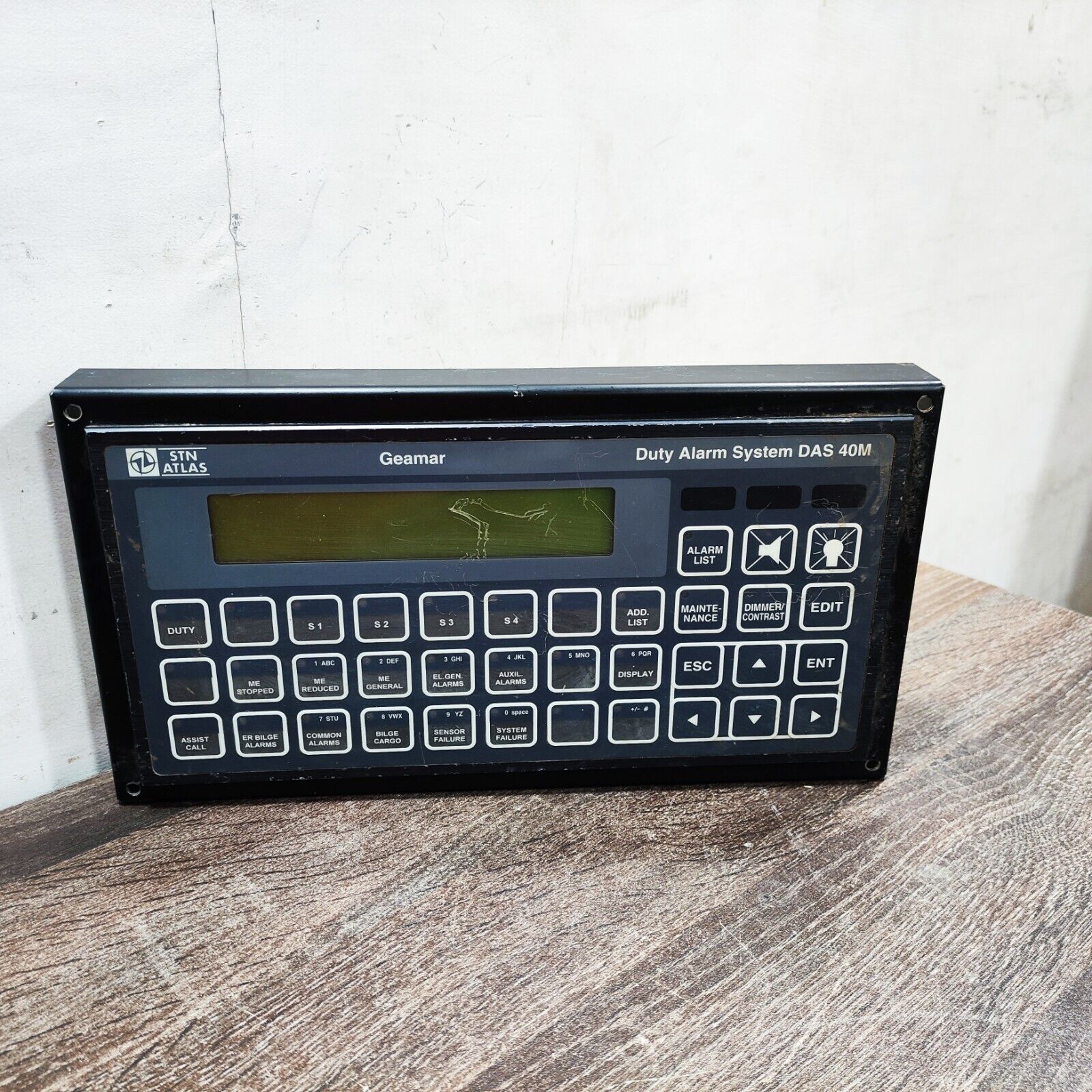 STN ATLAS 271.150.171/B DUTY ALARM SYSTEM DAS 40M GEAMAR INTERFACE UNIT LYNGSO MARINE 962.006.000/B