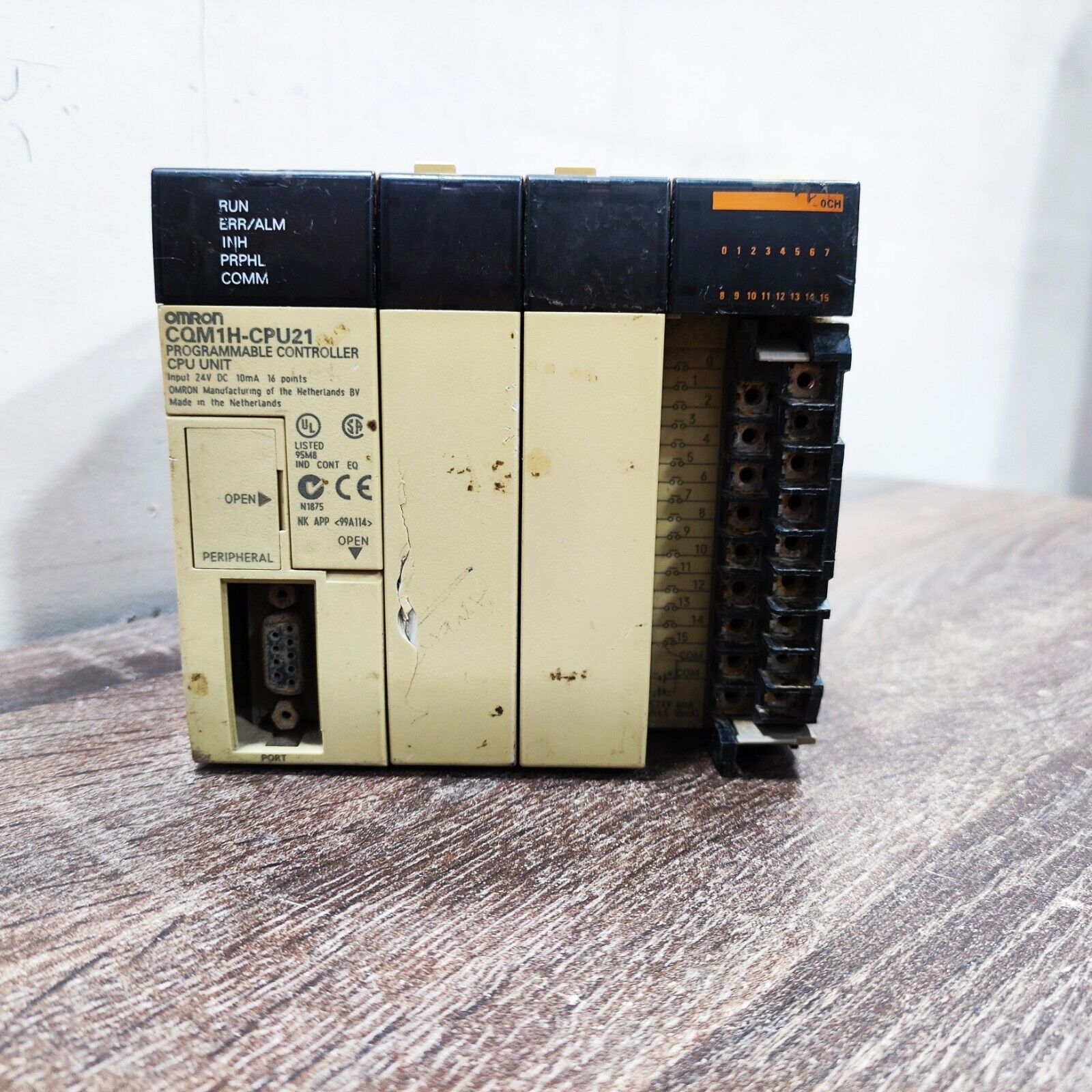 OMRON CQM1H-CPU21 CPU MODULE
