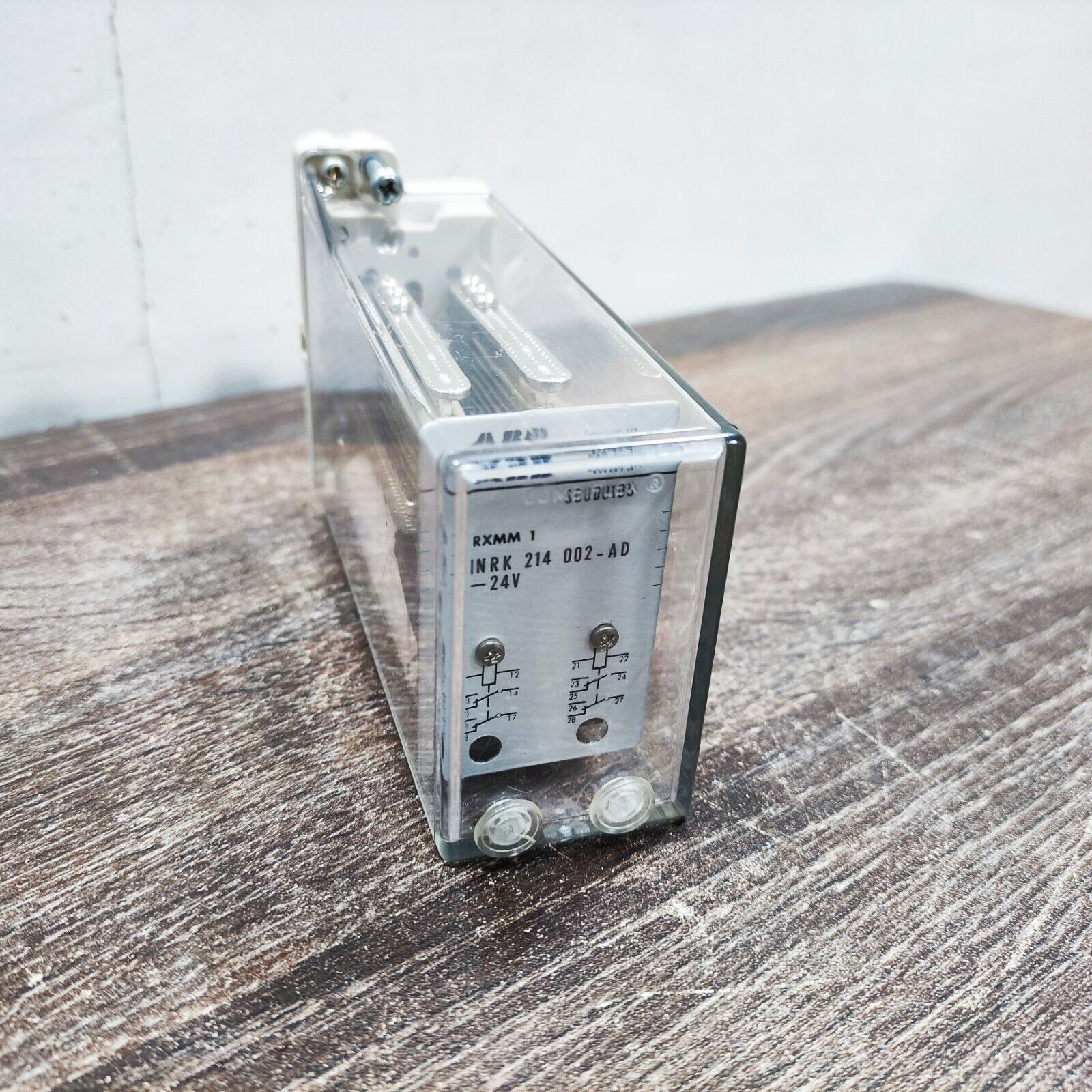 ABB INRK-214-002-AD-24V RXMM-1 PLC MODULE
