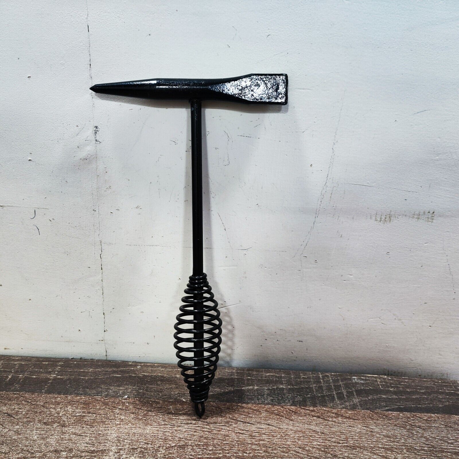 Welding Chipping Hammer with Coil Spring Handle Cone