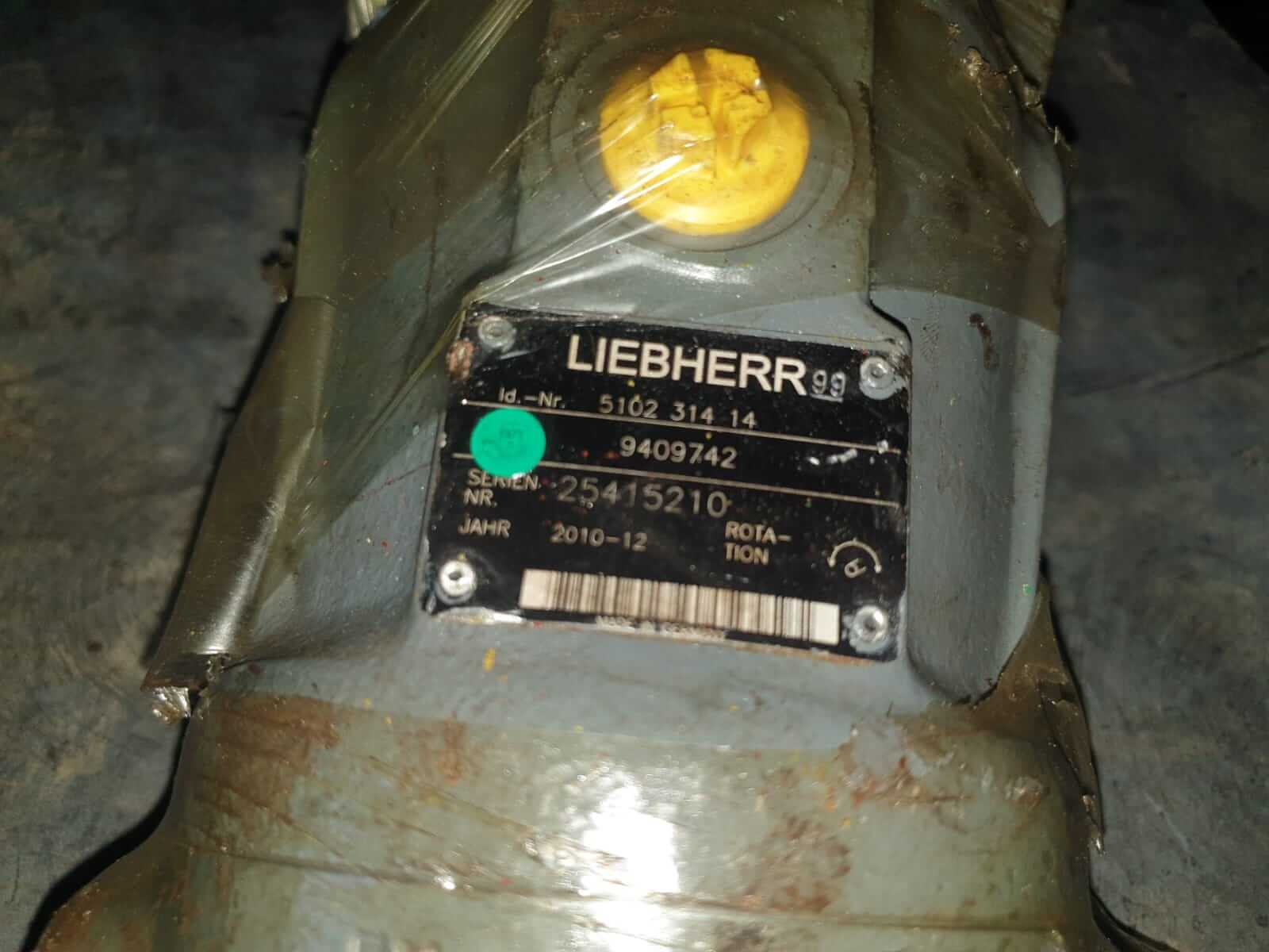 LIEBHERR 5102 314 14 HYDRAULIC PUMP
