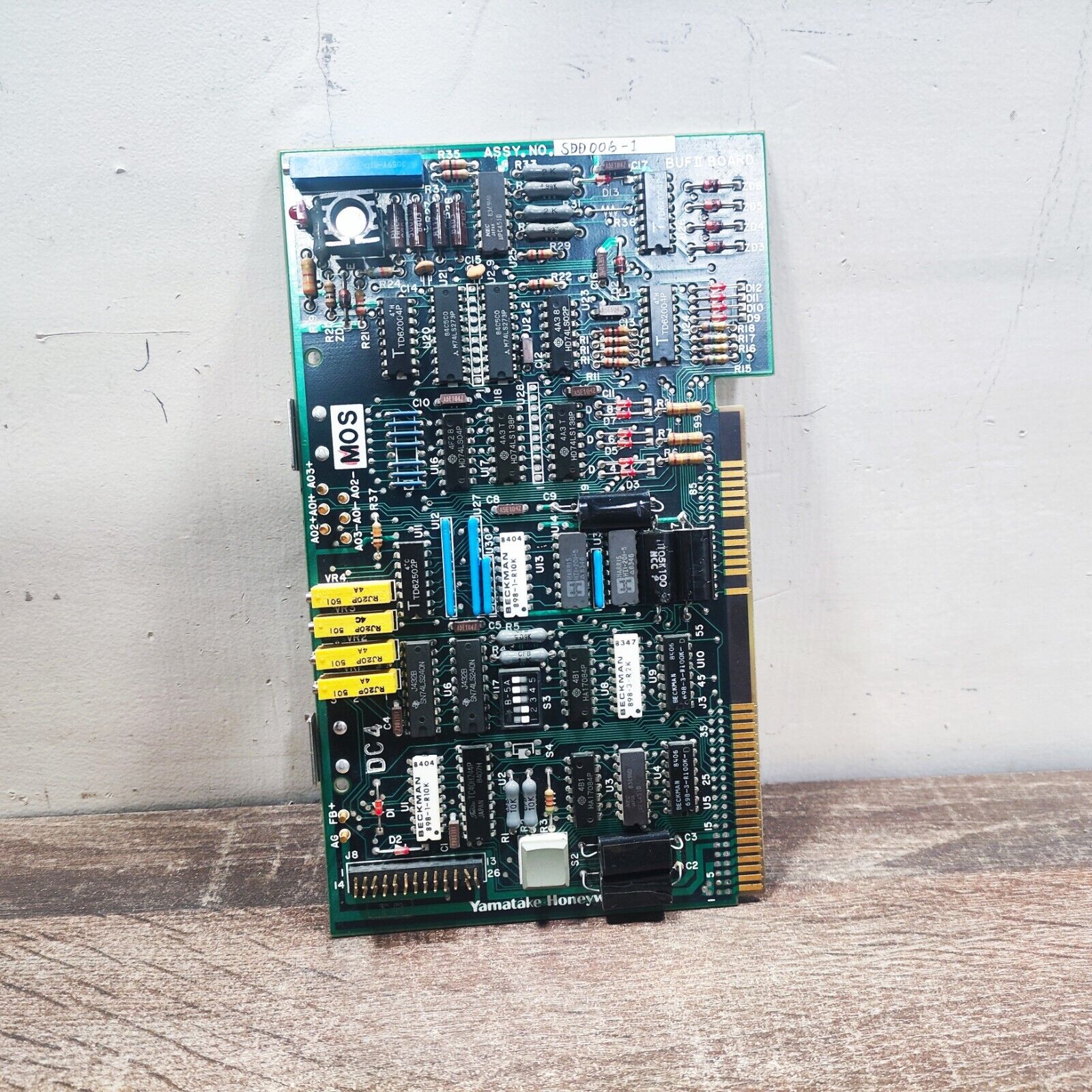 Yamatake Honeywell MOS SDD006-1 Buf II Board PCB
