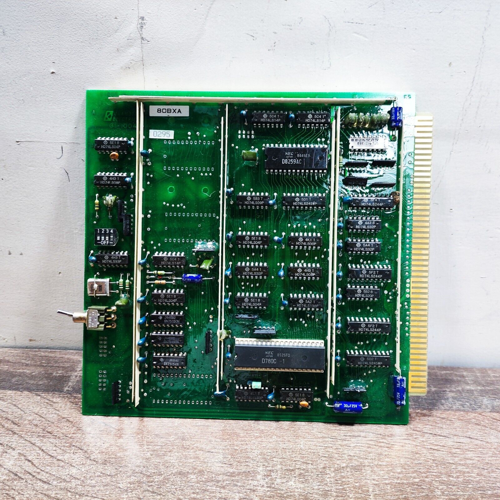 OKAMOTO 01-10044-4 0295 80BXA NAGASAKI 1976 S61.01.25 PCB