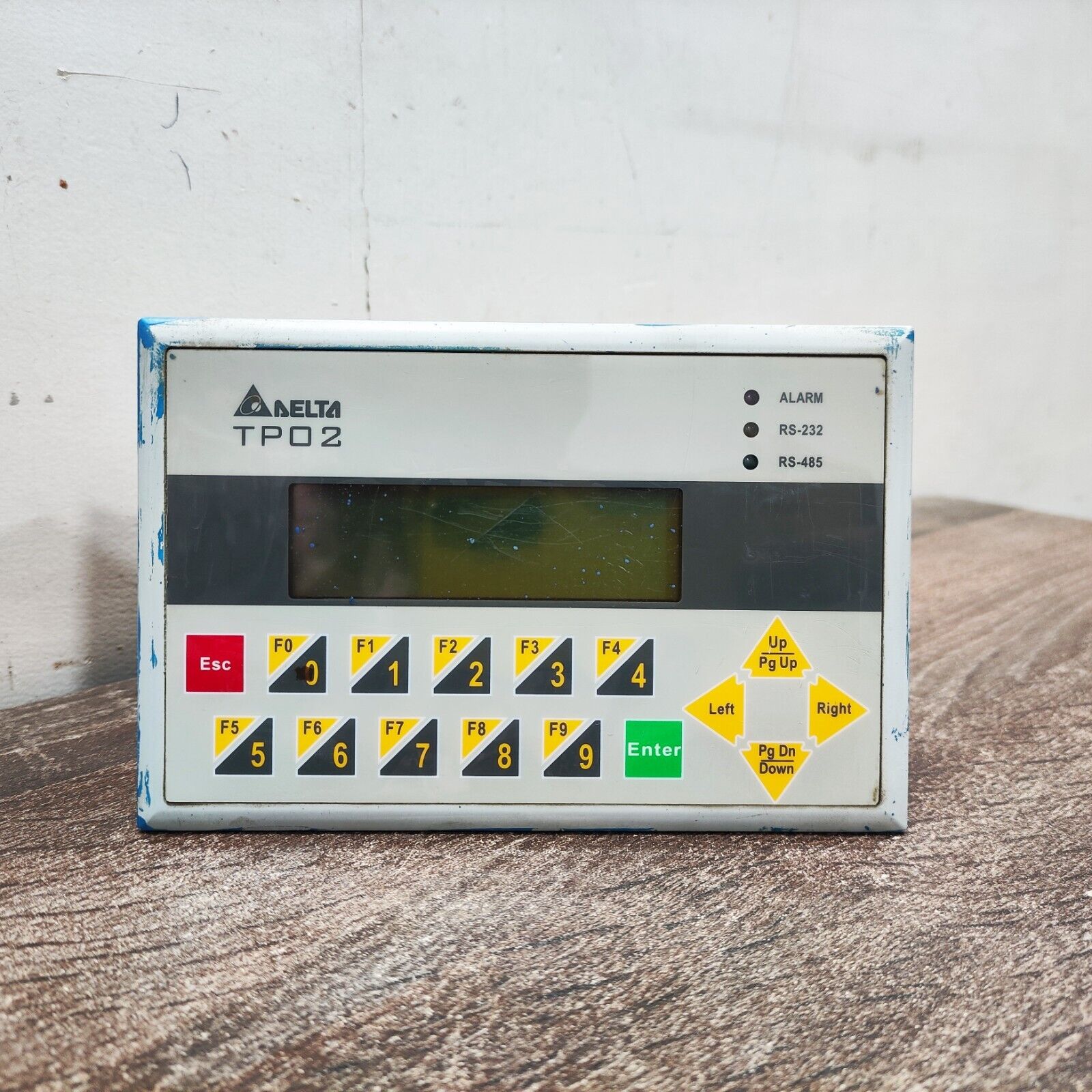 DELTA TP02G-AS1 OPERATOR INTERFACE 72X22MM LCD DISPLAY 256KB MEMORY