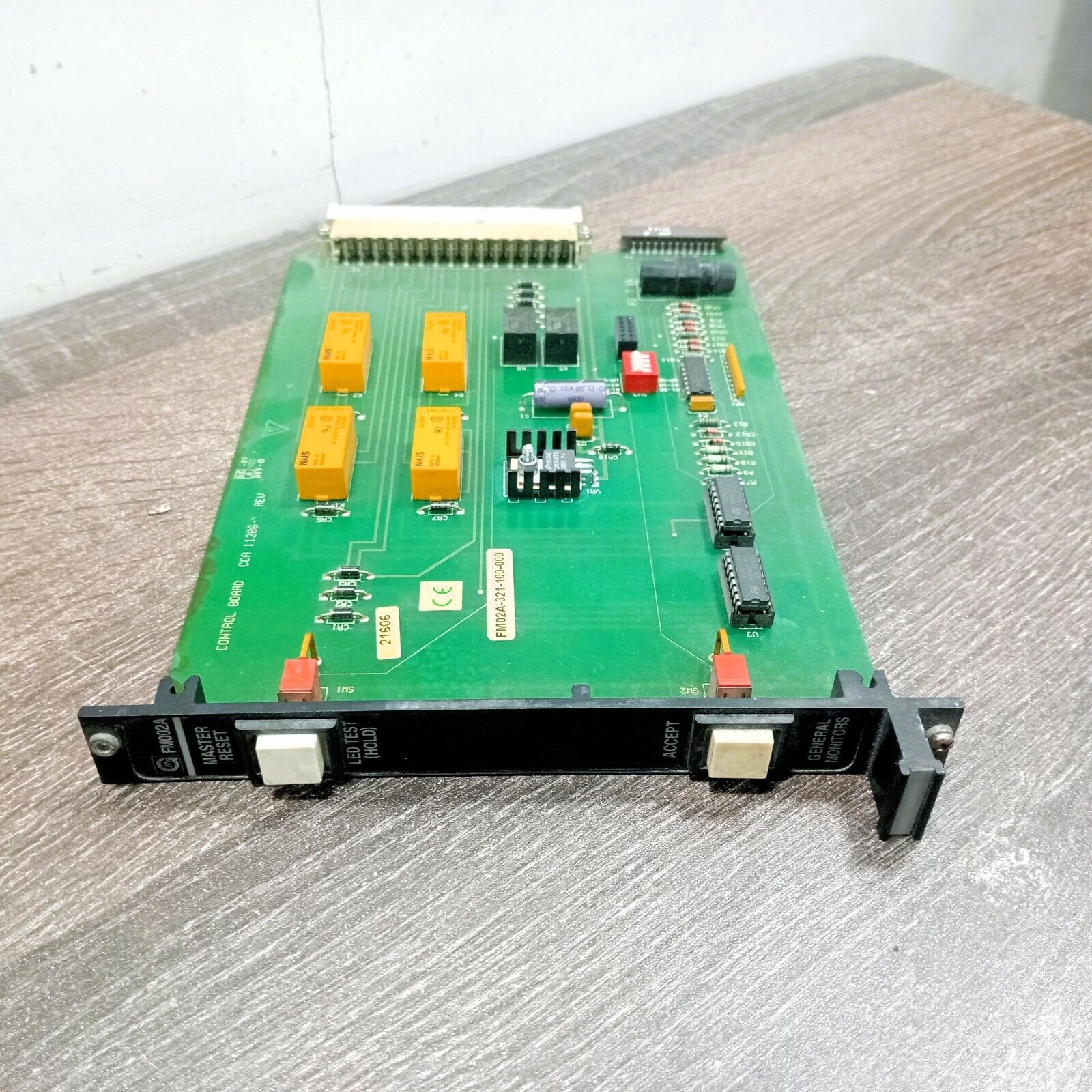 GENERAL MONITORS FM002A FM02A-321-100-000 CONTROL BOARD CCA 11206 Facilities Module