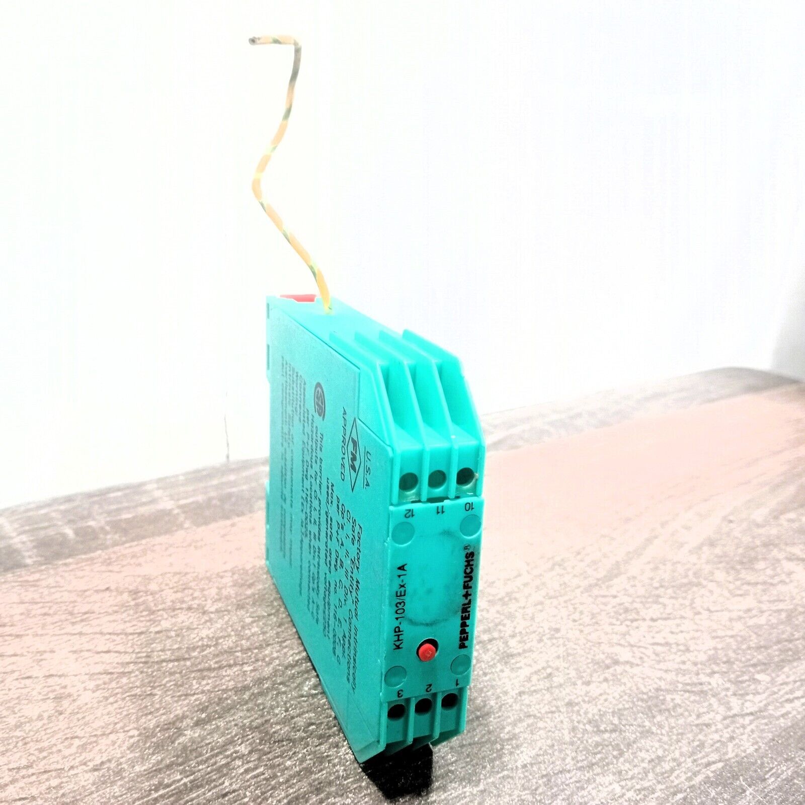PEPPERL+FUCHS KHP-103/EX-1A FUSE ZENER BARRIER 1CHANNEL 28V 300OHM