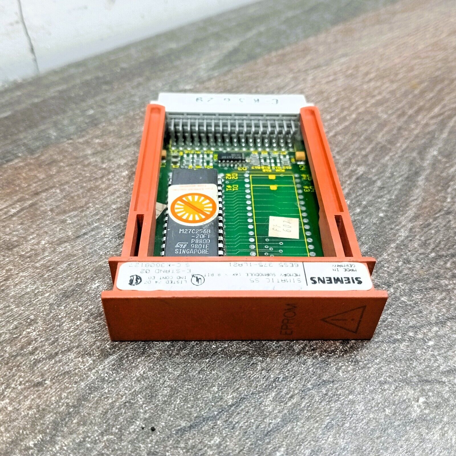 SIEMENS 6ES5375-1LA21 SIMATIC S5 MEMORY MODULE 375 CMOS-EPROM 16 KB DISCONTINUED SINCE 01/11/1994