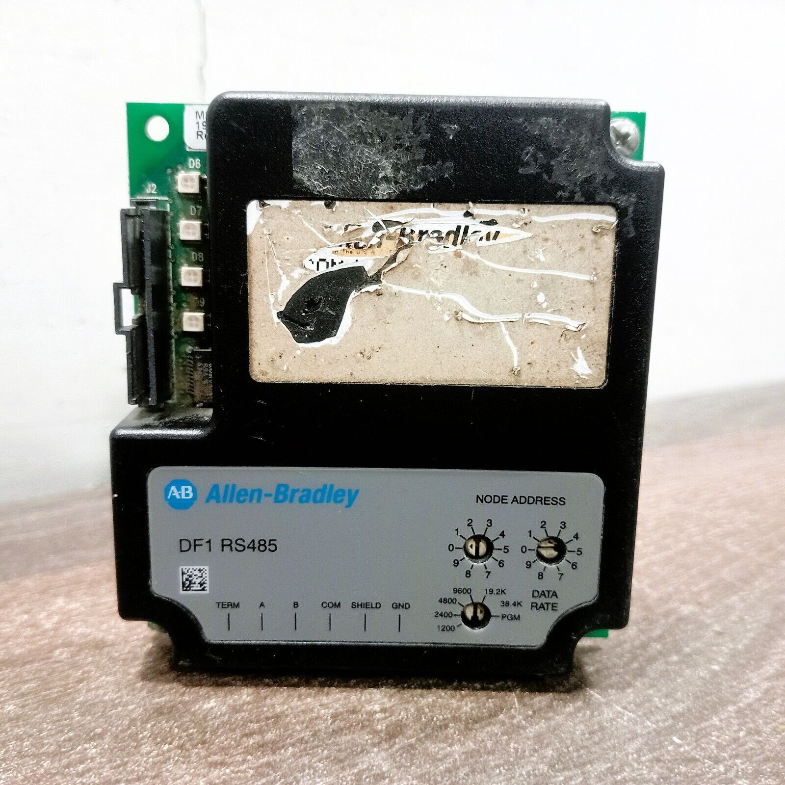 ALLEN BRADLEY 20-COMM-S COMMUNICATION ADAPTER DPI TO RS485 DF1 POWERFLEX DC INTERNAL MOUNT