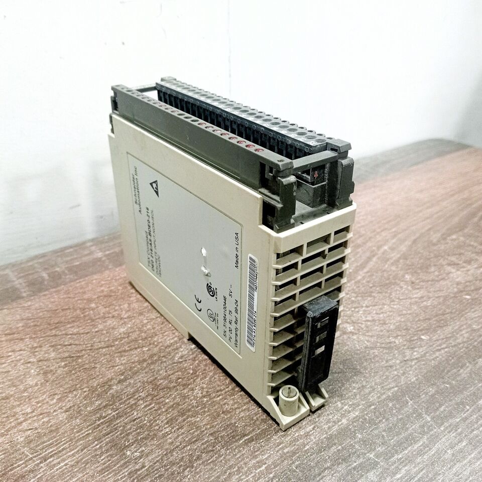 USED | SCHNEIDER  DE0 216/AS-BDE0-216 DISCRETE INPUT MODULE NON ISOL TSX COMPACT 16 X 24VDC