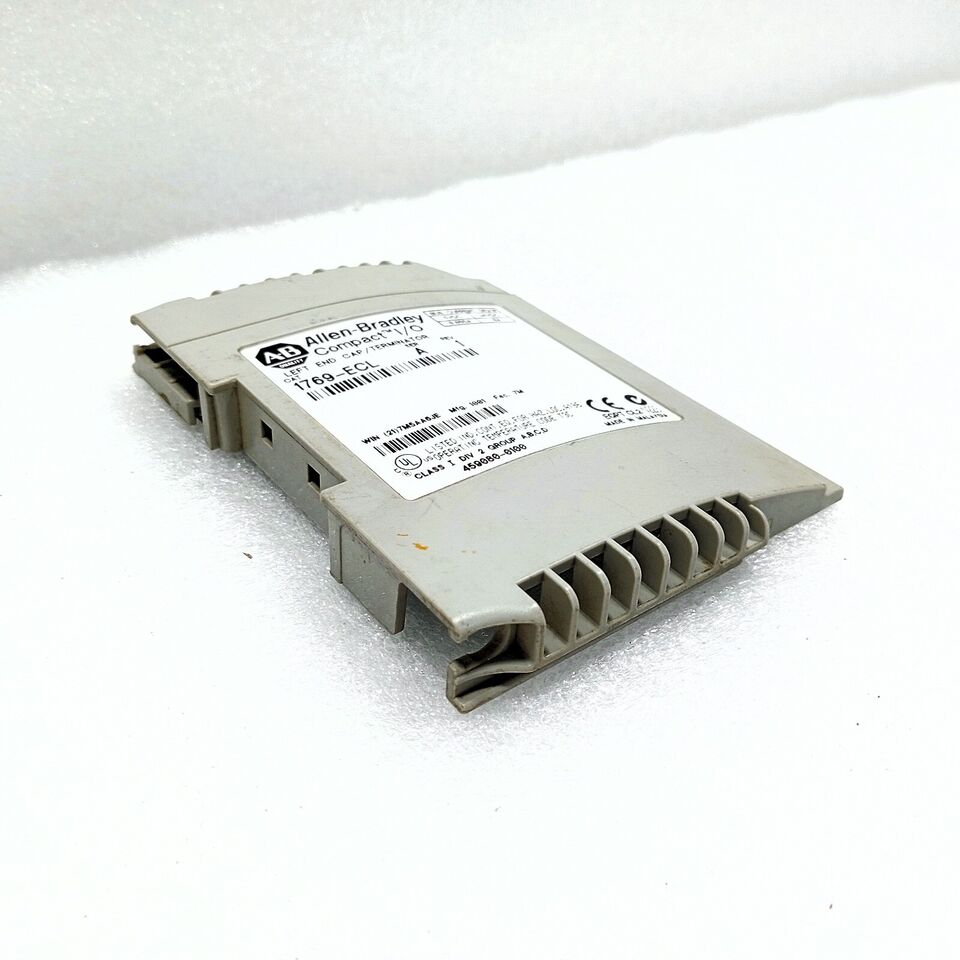 ALLEN BRADLEY 1769-ECL END CAP LEFT COMPACTLOGIX TERMINATOR COMPACT I/O