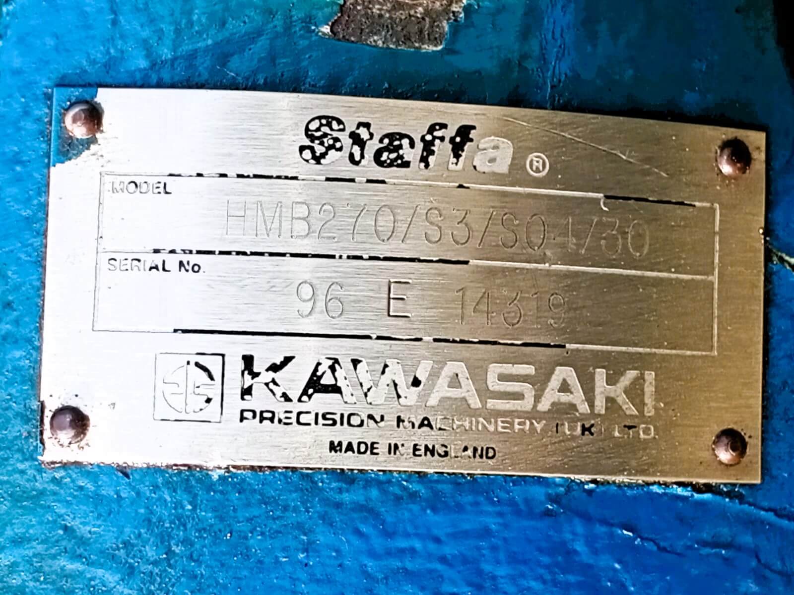 Kawasaki Staffa HMB270/S3/S04730 Motor