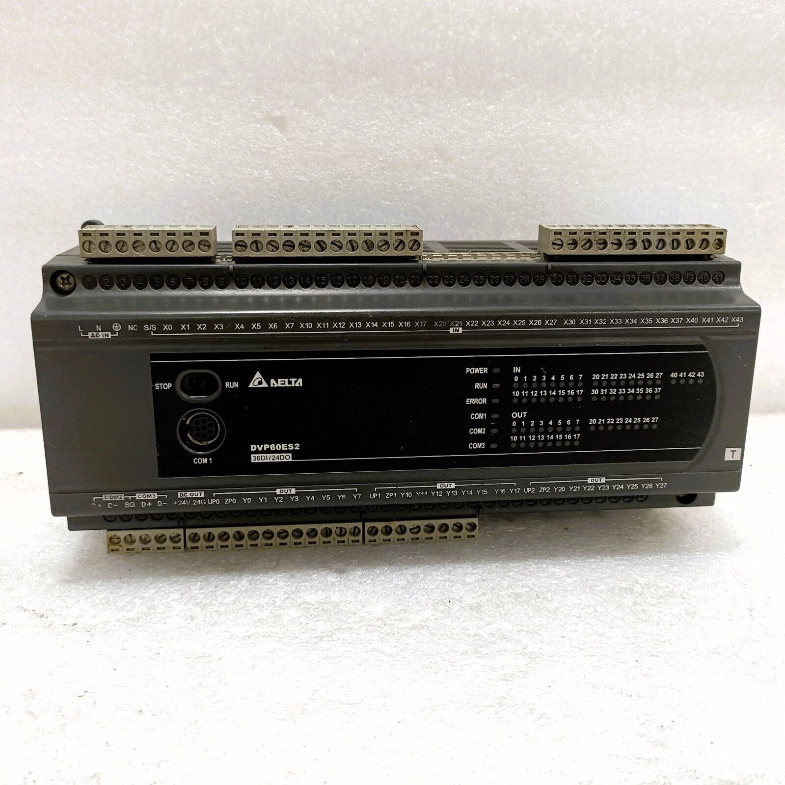 DELTA ELECTRONICS DVP60ES200T PROGRAMMABLE LOGIC CONTROLLER