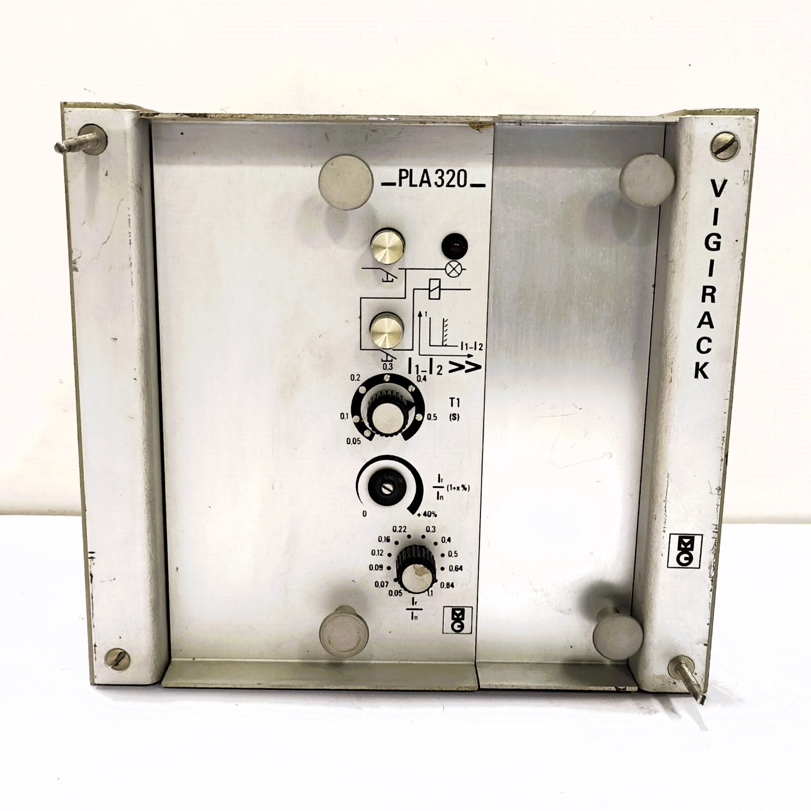 Merlin Gerin PLA320 Overcurrent Protection Relay 60Hz 3123196 1460607