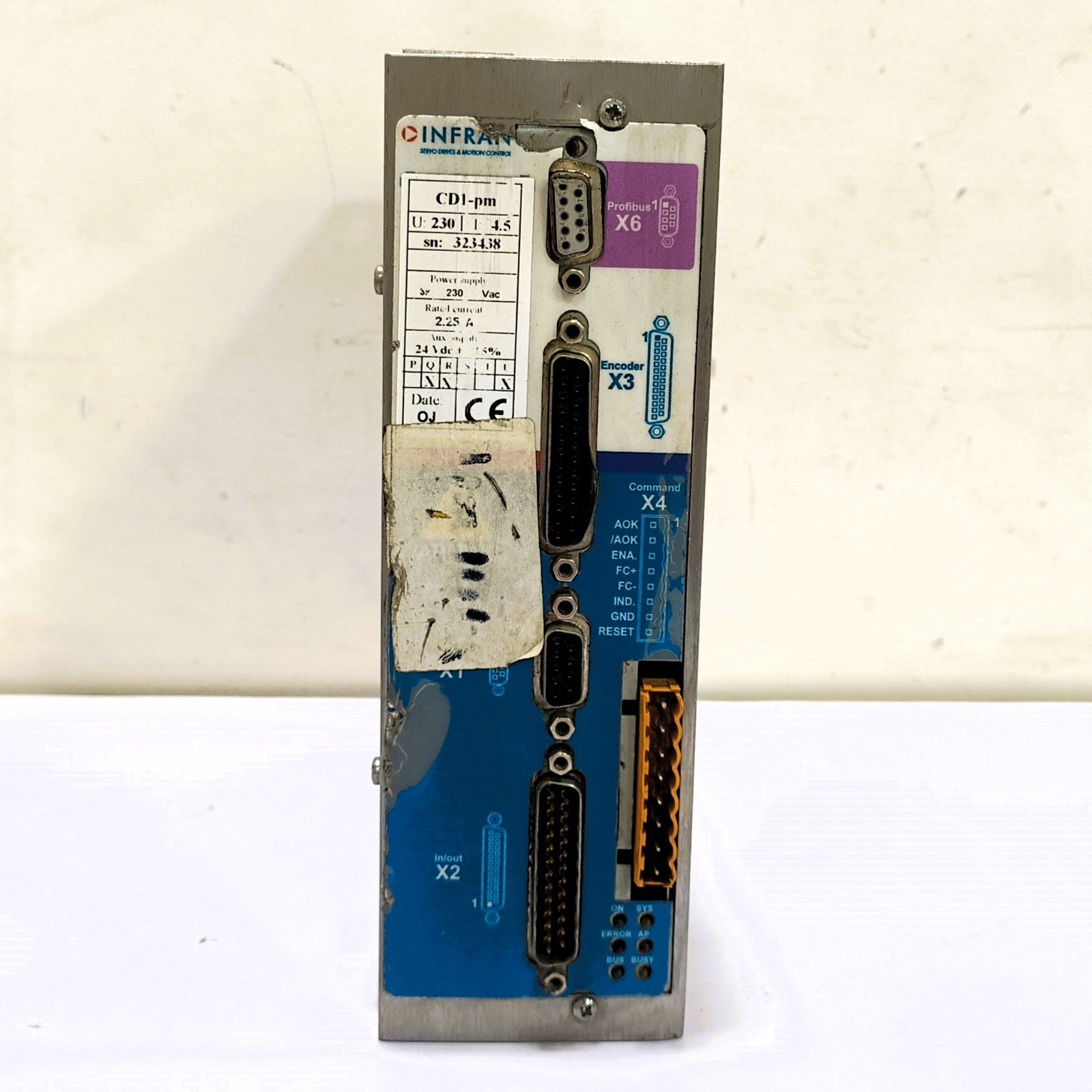 INFRANOR CD1-PM-230/4.5 SERVO DRIVE