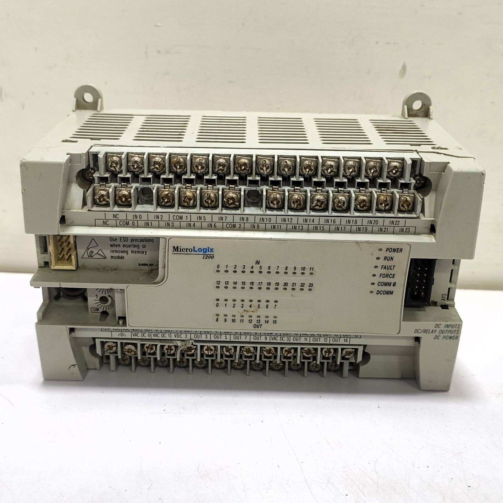 ALLEN BRADLEY 1762-L40BXB MICROLOGIX 1200 PLC MODULE