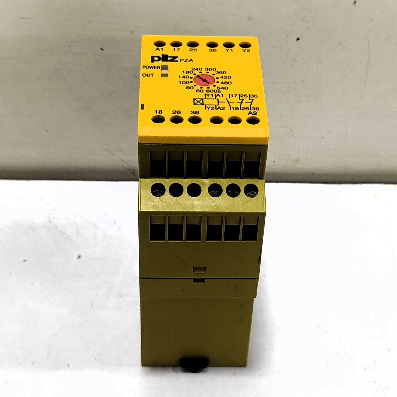 PILZ PZA 600/24VDC 1N/O 2N/C SAFETY RELAY