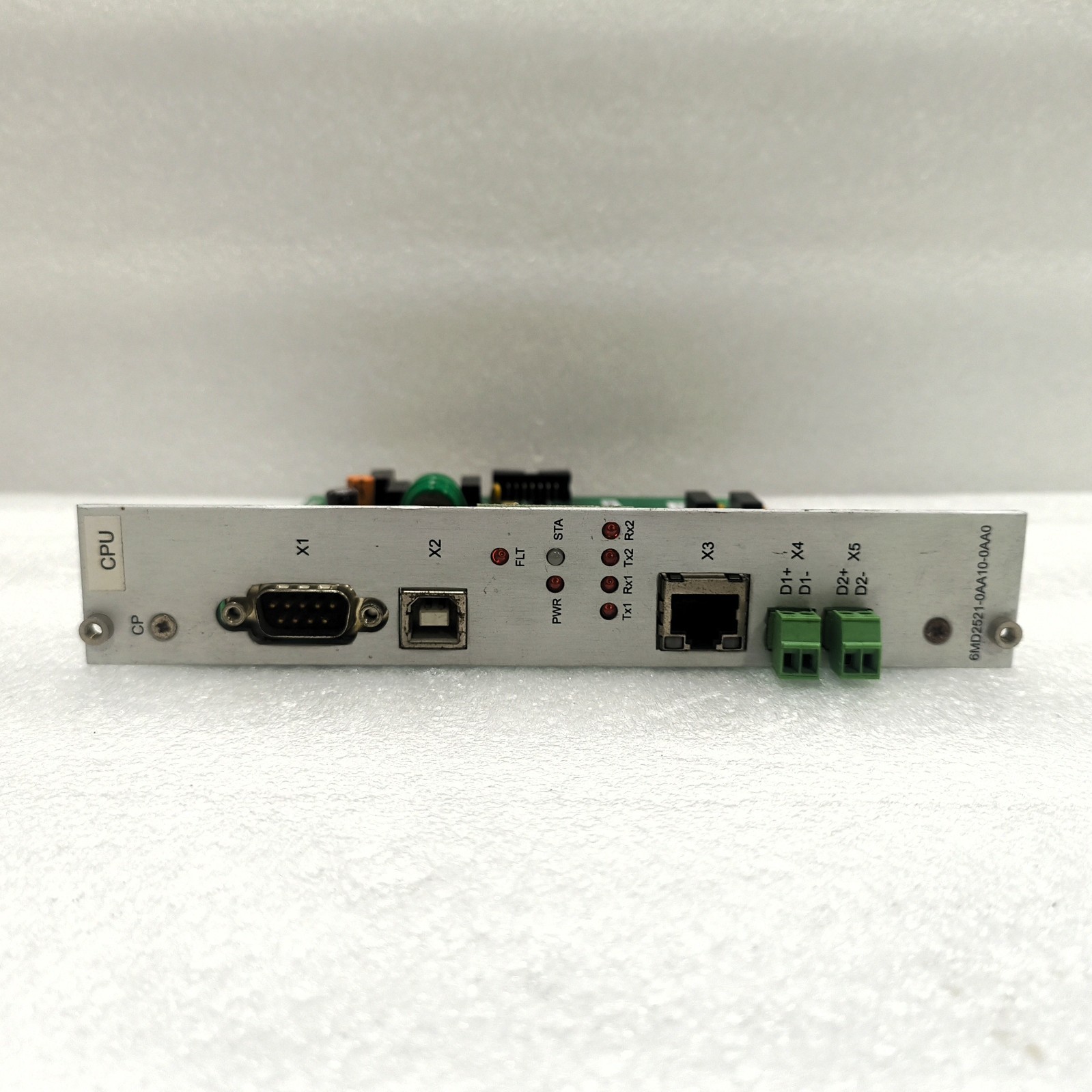 SIEMENS 6MD2521-0AA10-0AA0 Printed Circuit Board CP Module