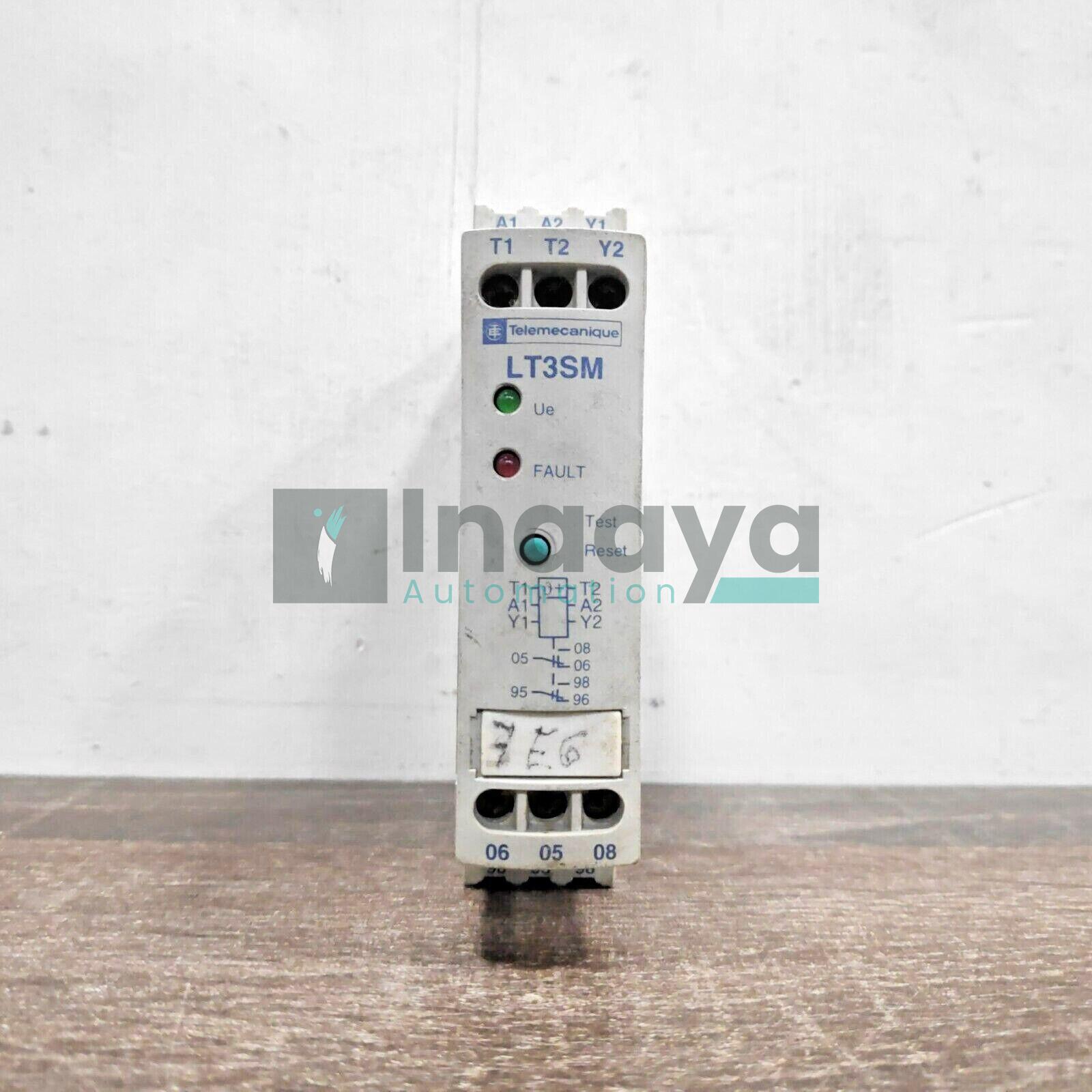 TELEMECANIQUE LT3SM00MW THEMISTOR PROTECTION UNIT LT3SM LT3 SERIES 5 AMP 24-240 VAC/DC SCREW MOUNT