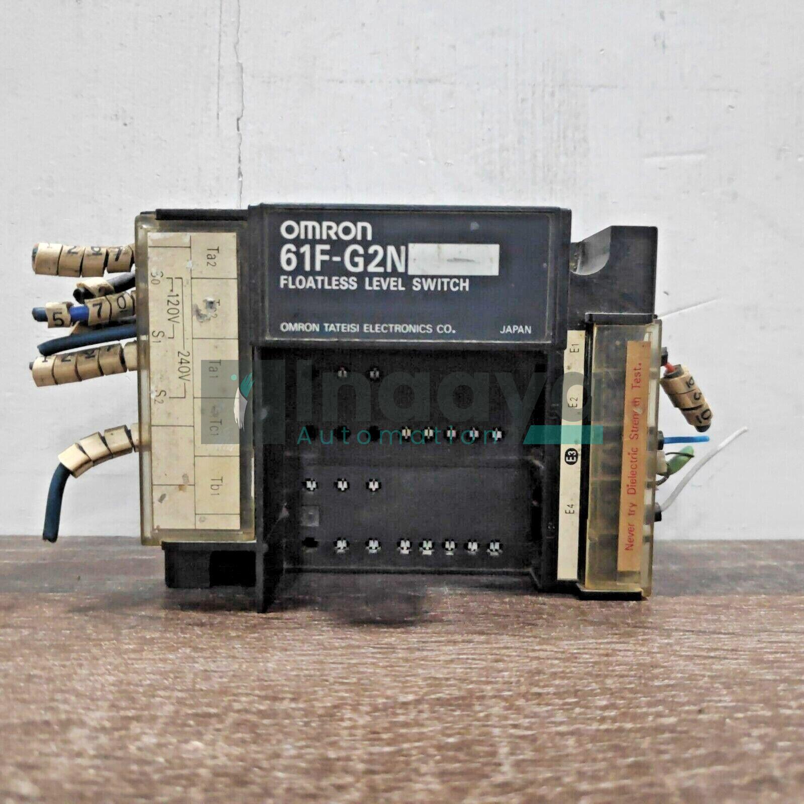 OMRON 61F-G2ND AC120/240 Floatless Level Switch Automatic water supply and drainage Low-sensitivity
