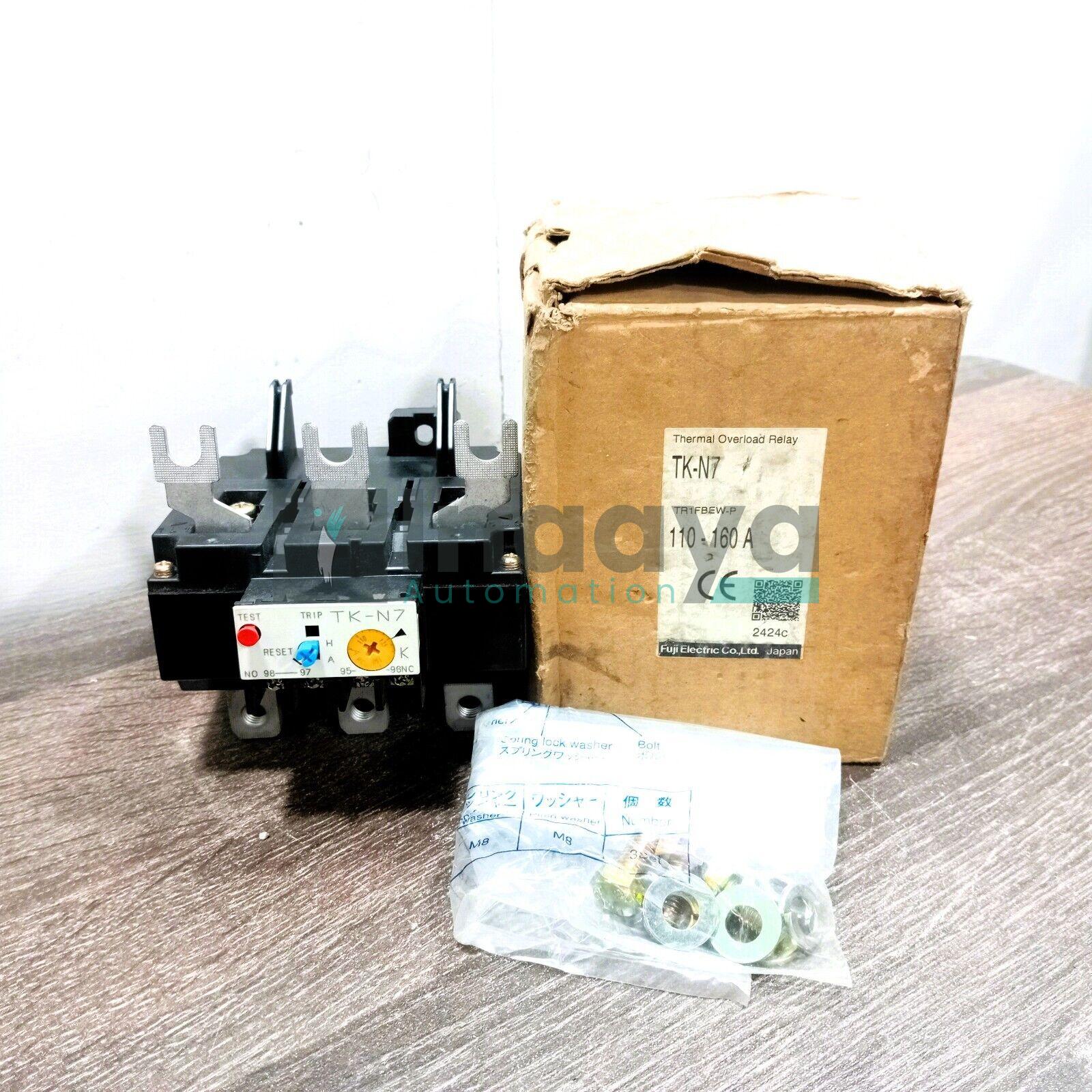 FUJI ELECTRIC TK-N7 TR1FBEW thermal overload relays 110-160A