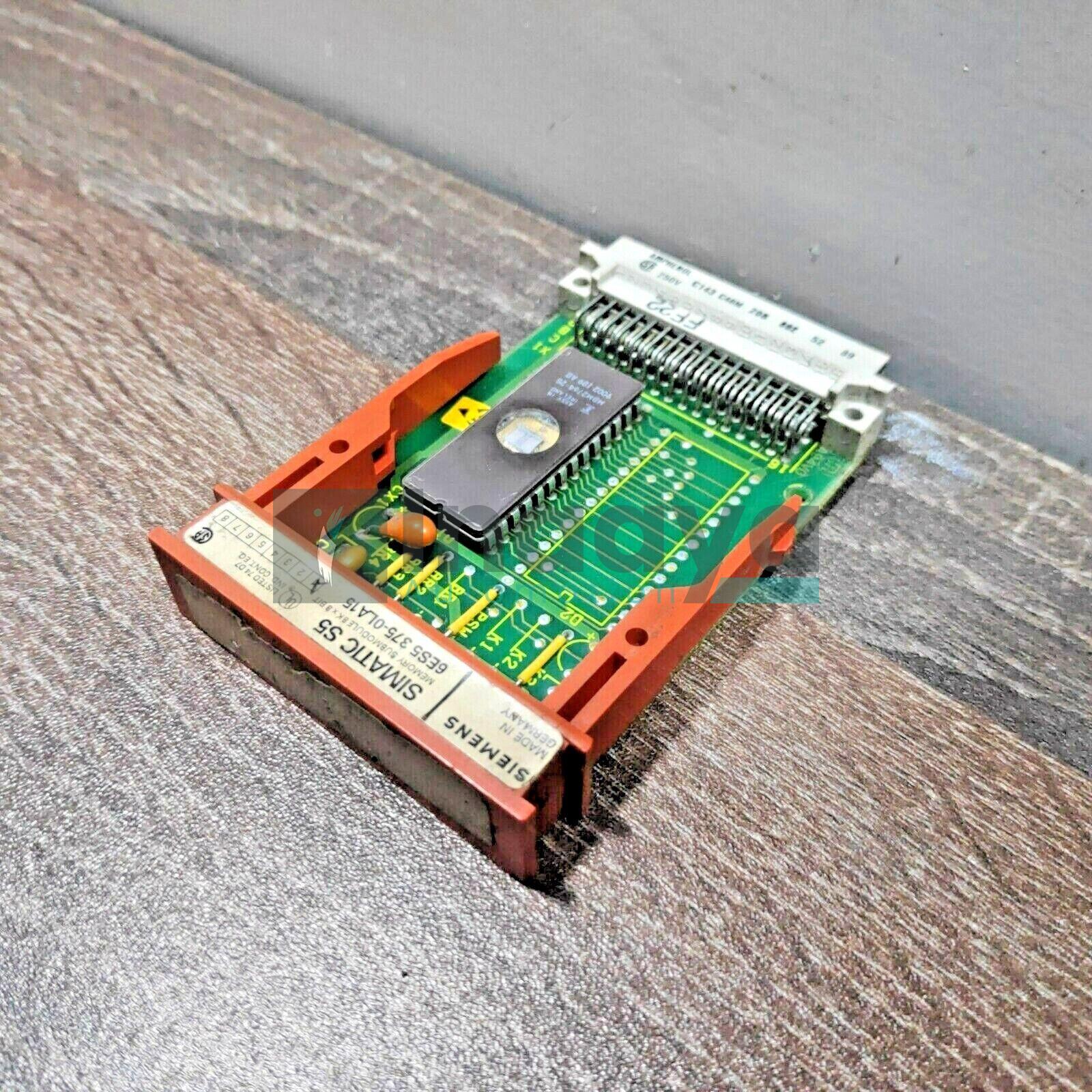 SIEMENS 6ES5375-0LA15 SIMATIC S5 8KBYTE PLC MEMORY SUBMODULE EPROM MS375
