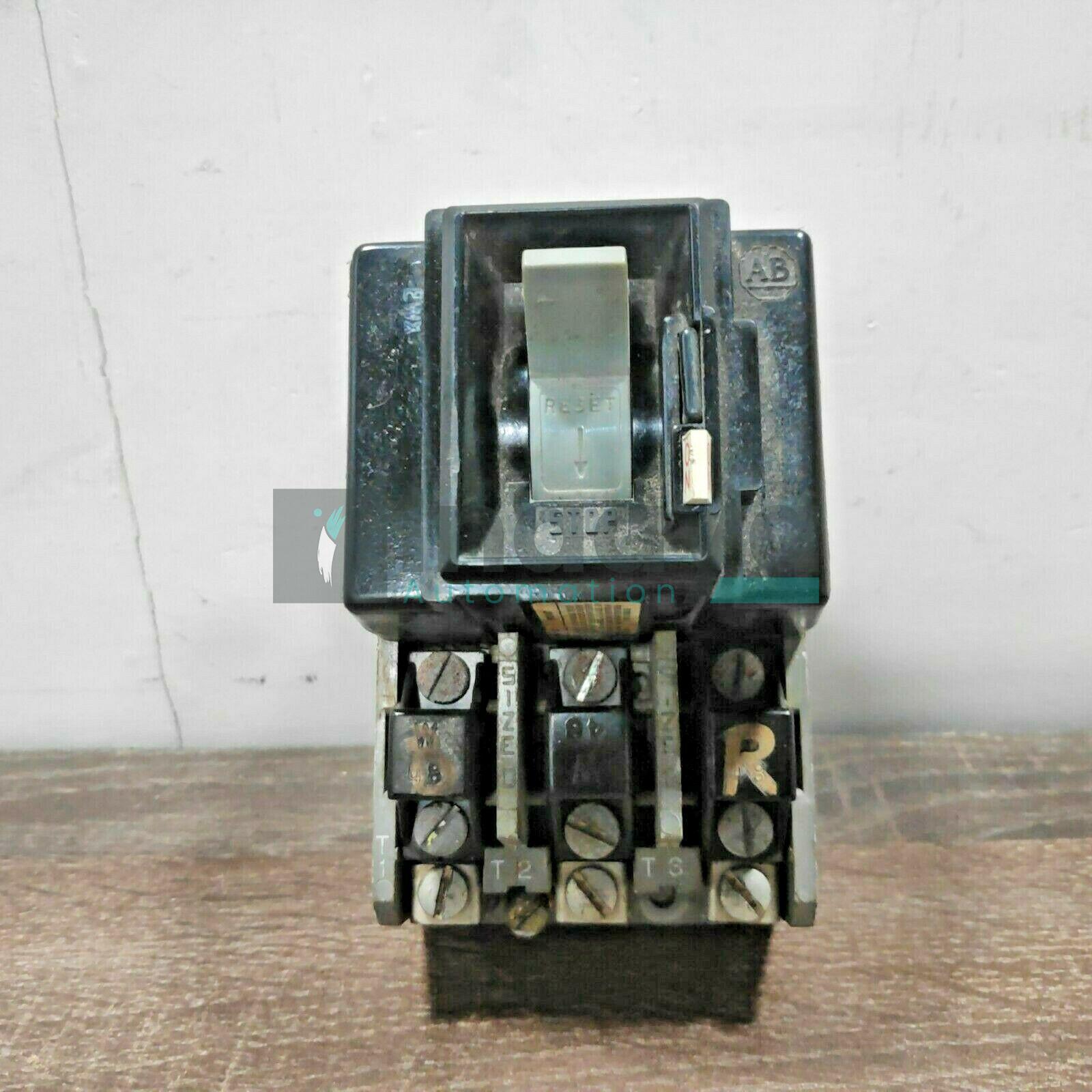 ALLEN BRADLEY 609T-AOW NEMA 0 MANUAL STARTING SWITCH