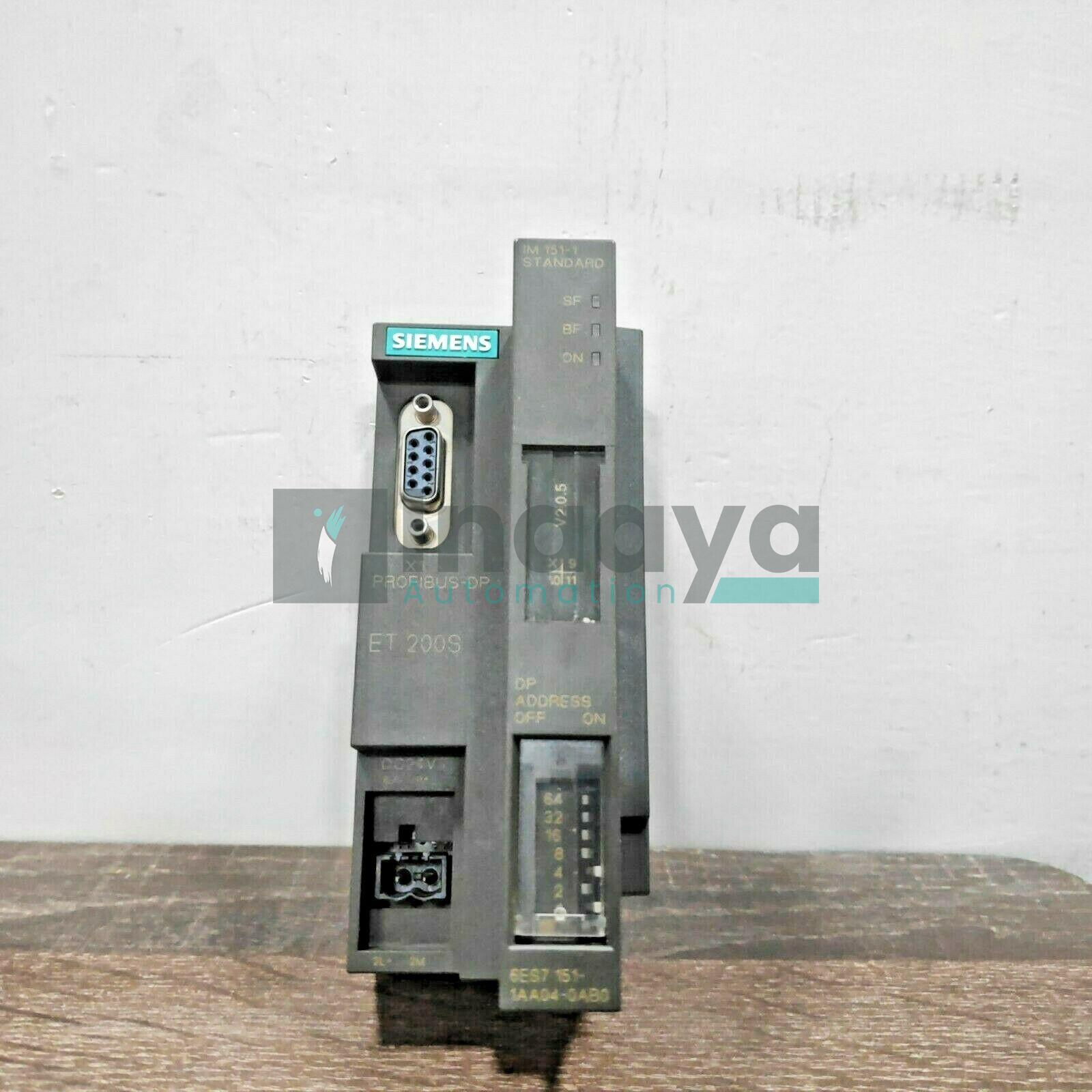 SIEMENS 6ES7151-1AA04-0AB0 IM151-1 ET200S DP INTERFACE MODULE