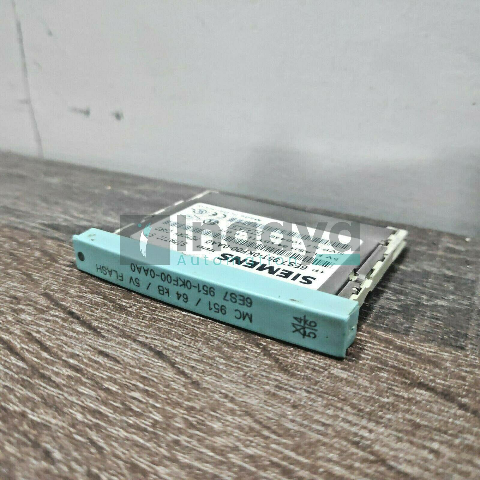 SIEMENS 6ES7951-0KF00-0AA0 SIMATIC S7 64 KBYTE/ 8 BIT MEMORY CARD