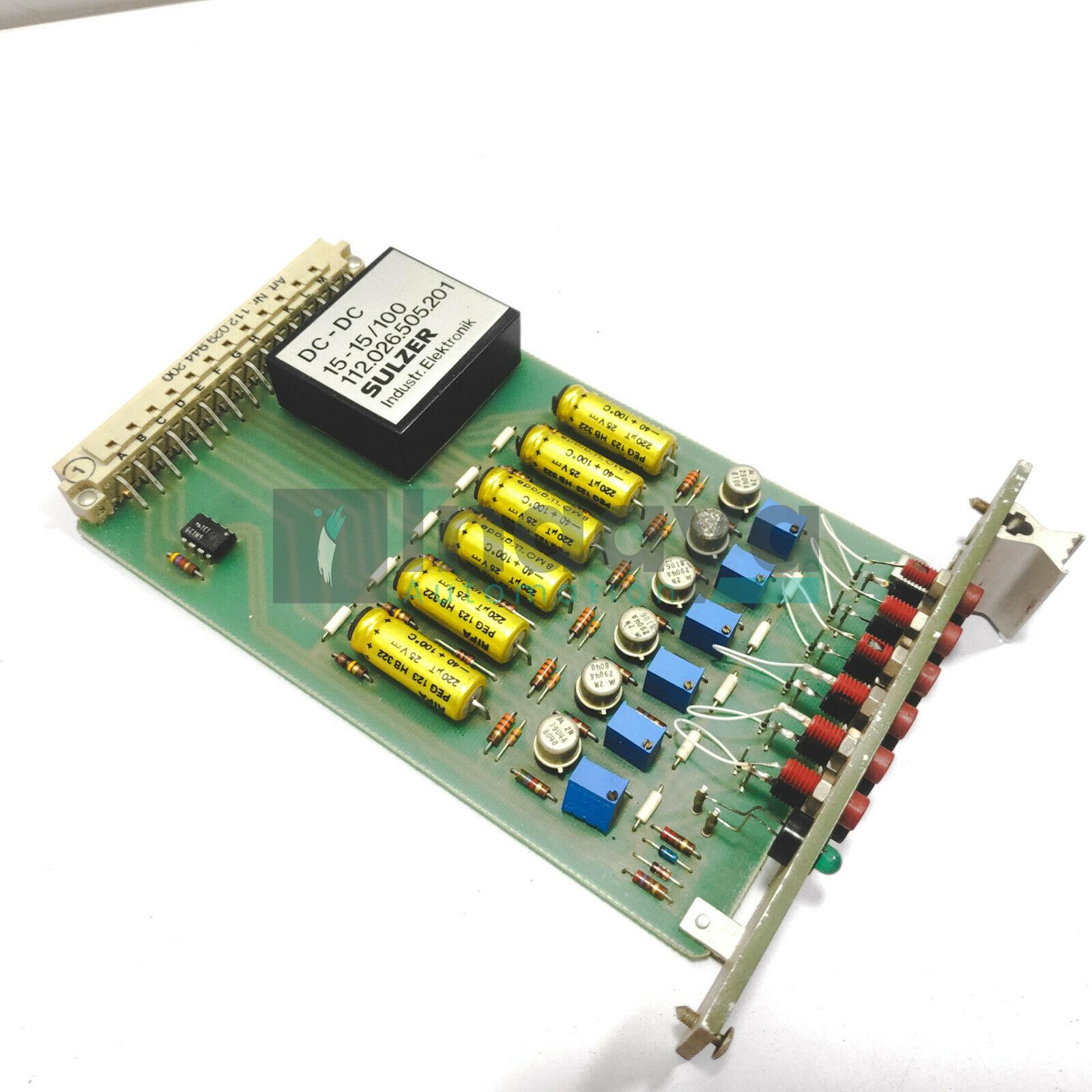 Sulzer 112.023.759.200 Sipwa Pic-up PC Board