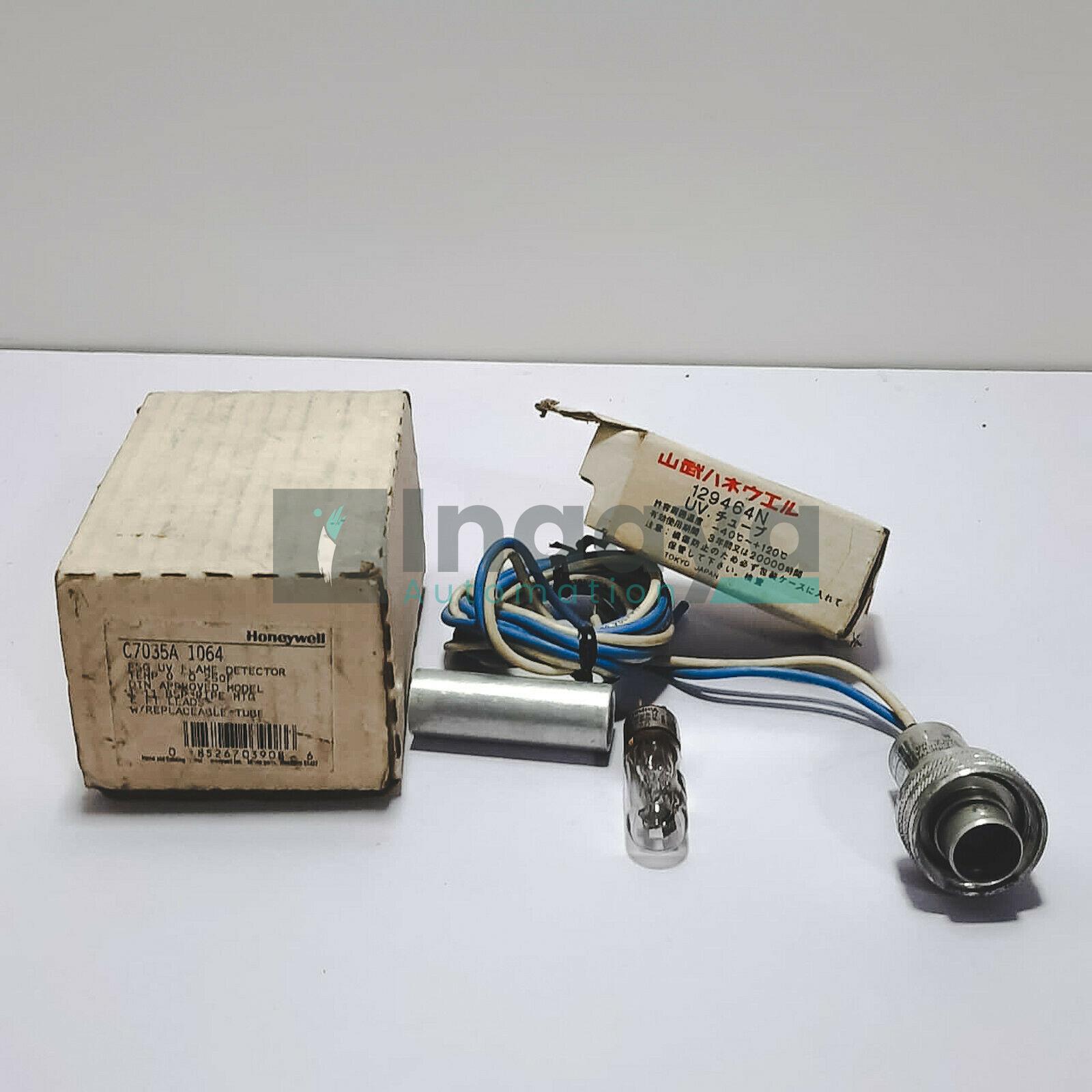 HONEYWELL C7035A-1064 UV FLAME DETECTOR with 129464N UV SENSING TUBE