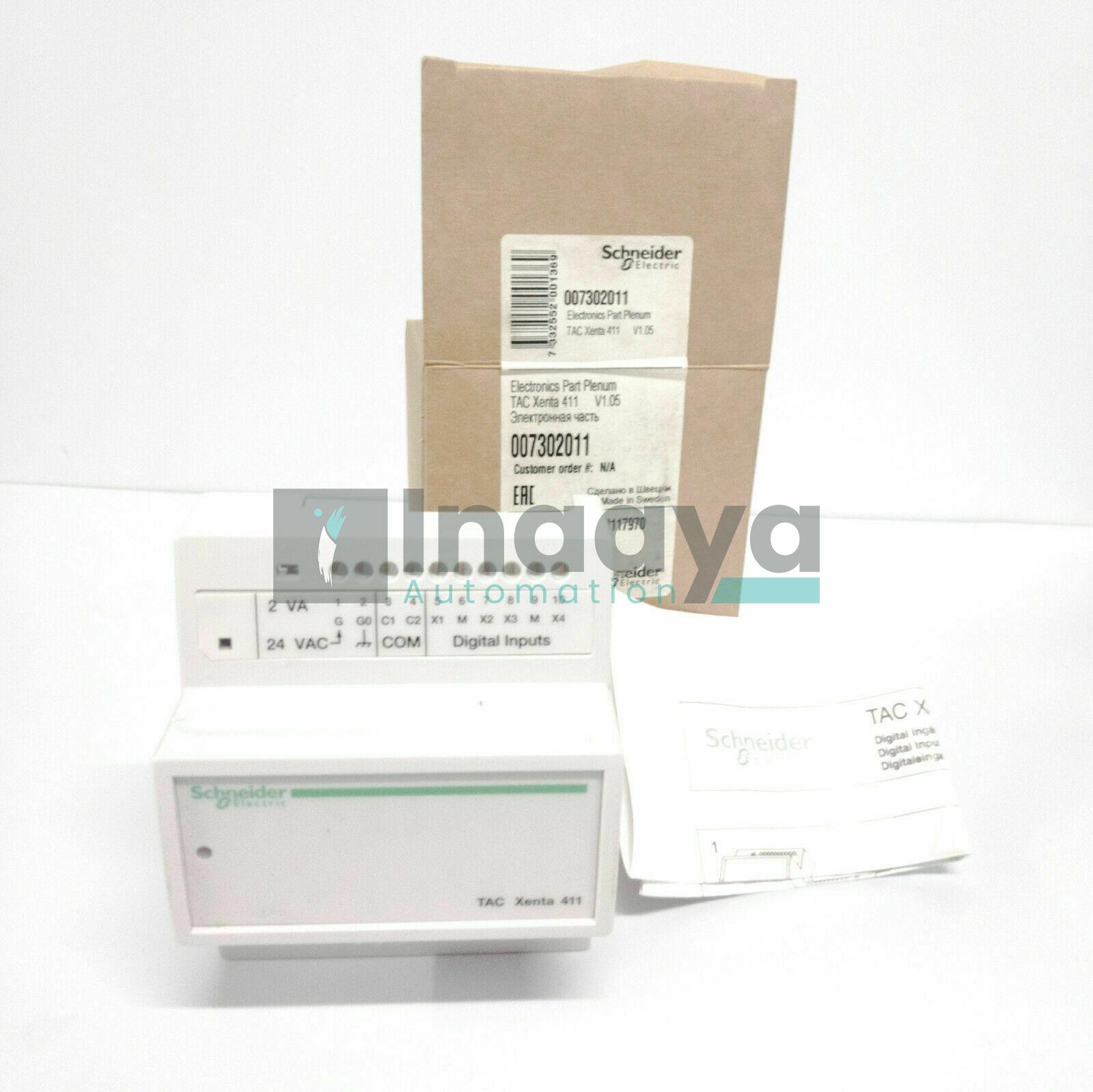 SCHNEIDER ELECTRIC 0-073-0201-1 TAC XENTA 411 PLC I/O MODULE