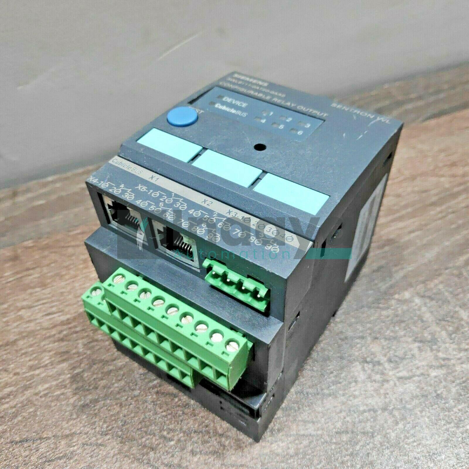 SIEMENS 3WL9-111-0AT20-0AA0 SENTRON WL CONFIGURABLE RELAY OUTPUT MODULE