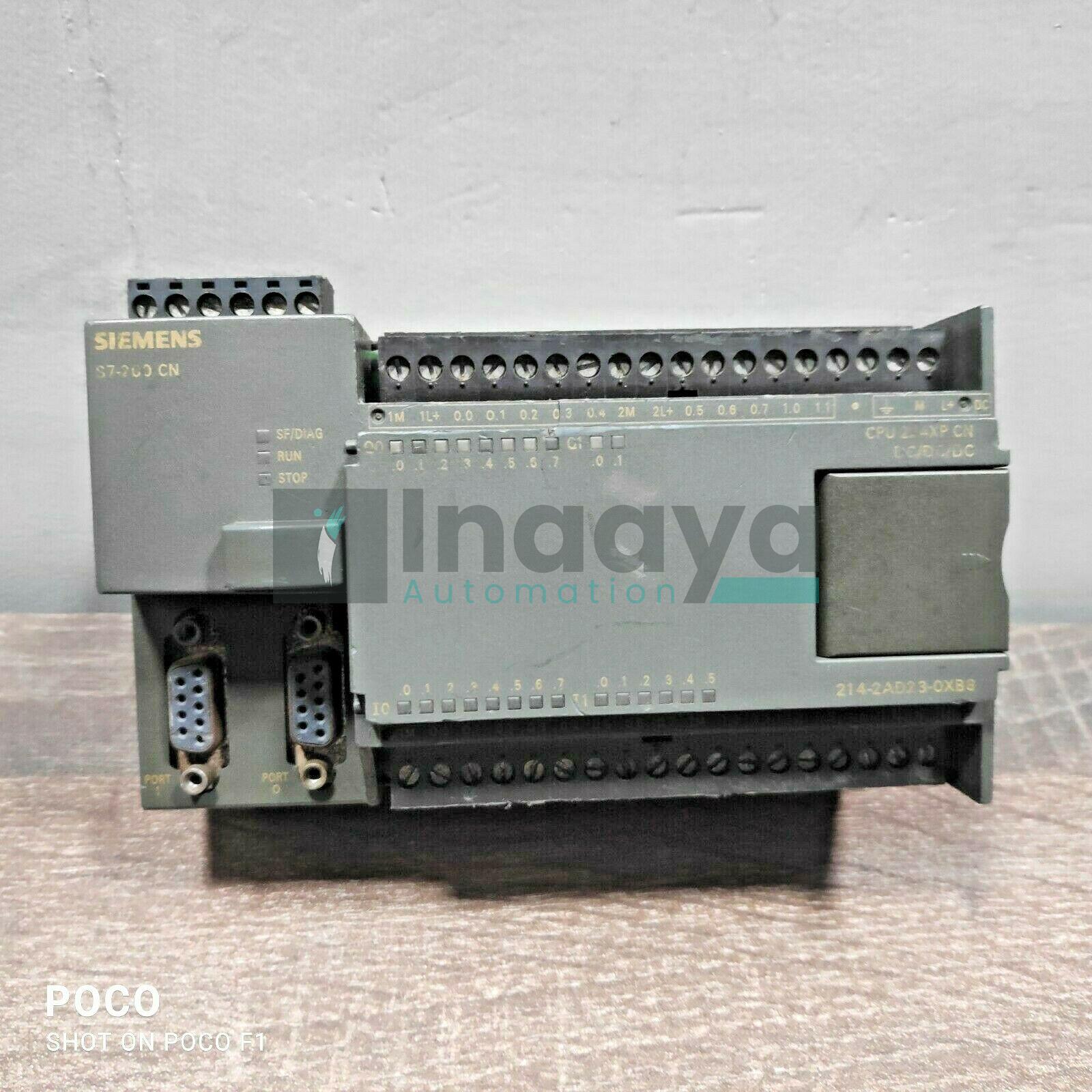 SIEMENS 6ES7214-2AD23-0XB8 SIMATIC S7-200 CN 224XP COMPACT UNIT PLC