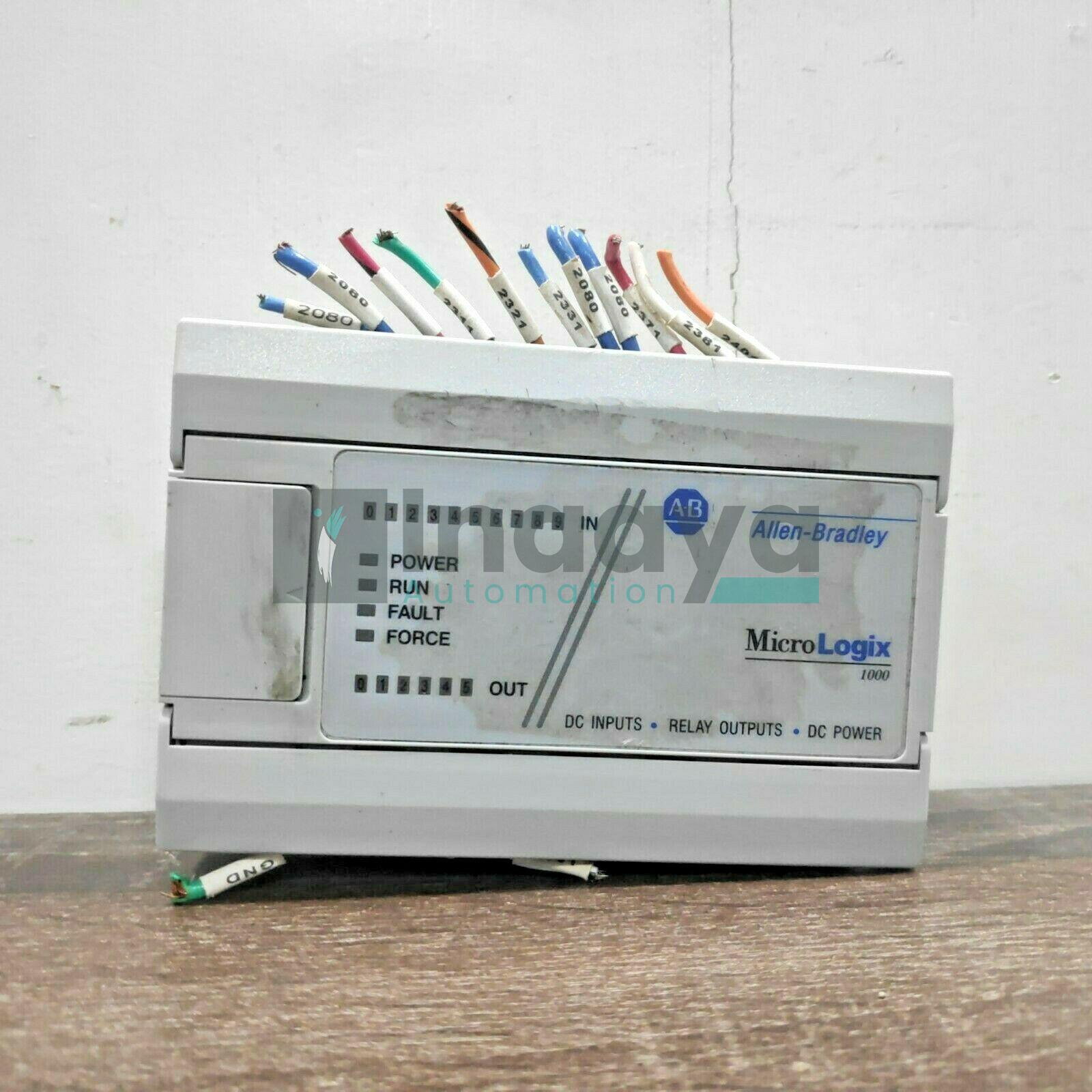 ALLEN BRADLEY 1761-L16BWB SER.E MICROLOGIX 1000 PLC MODULE