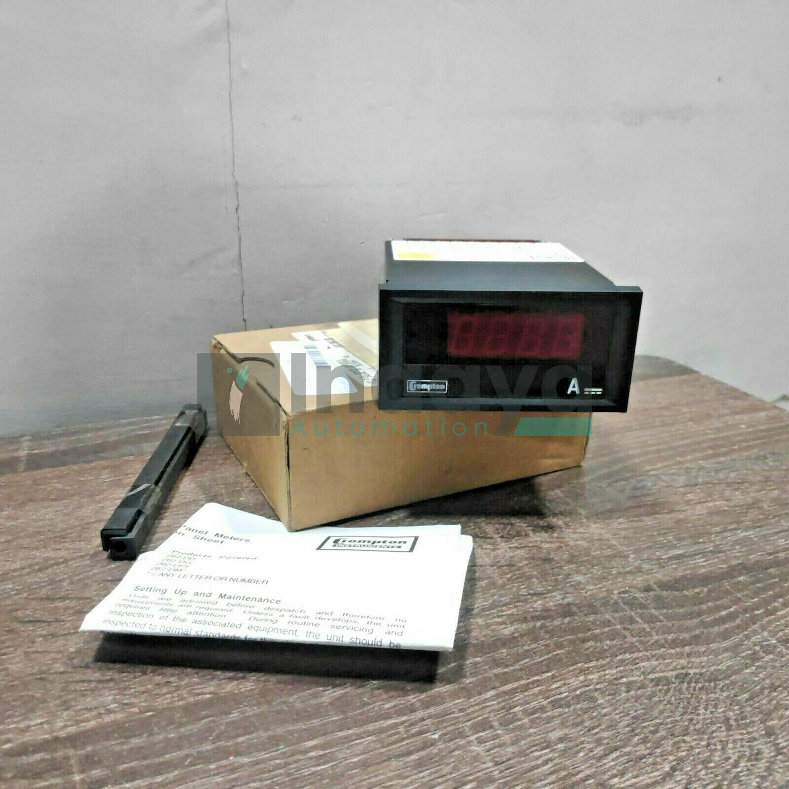 CROMPTON 262-DDAW-EJRX-BJ-03 DIGITAL PANEL METER