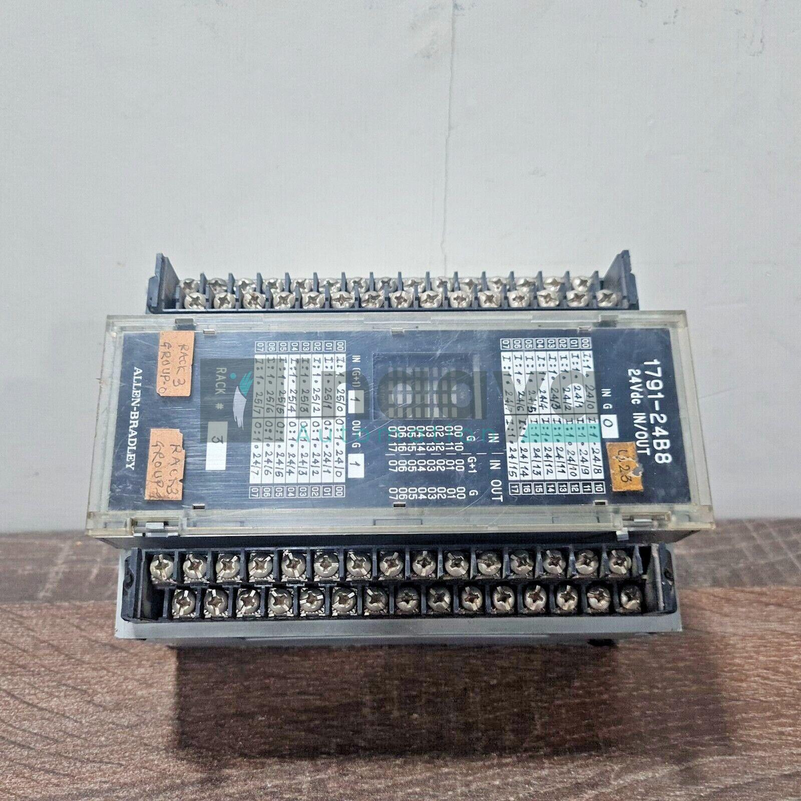 ALLEN BRADLEY 1791-24B8 SER.B MODULE BLOCK